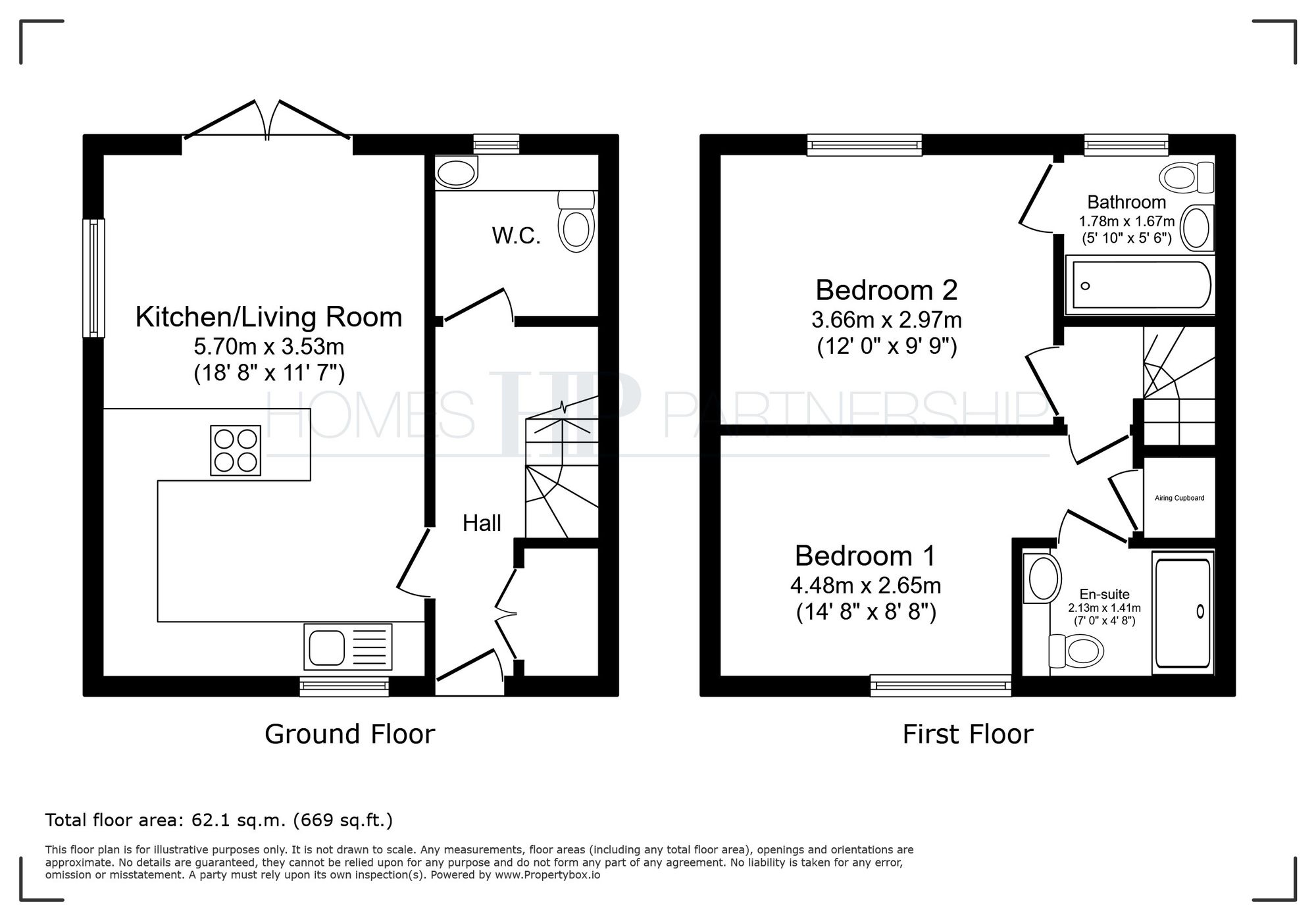 176a Crawley Road, Horsham floorplan