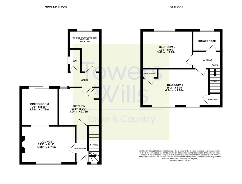 22, Lower Hyde Road, Montacute floorplan