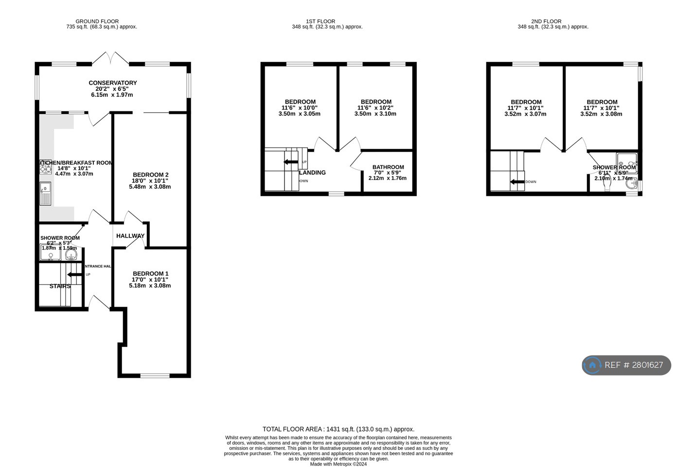 Mitcham Place, Bradwell Common, Milton Keynes floorplan