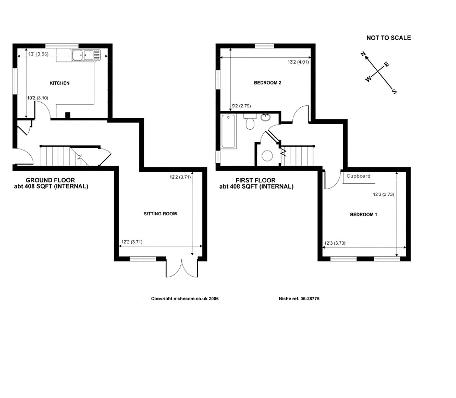 2 Bedrooms Terraced house for sale in Fox Corner, Worplesdon, Guildford Surrey GU3