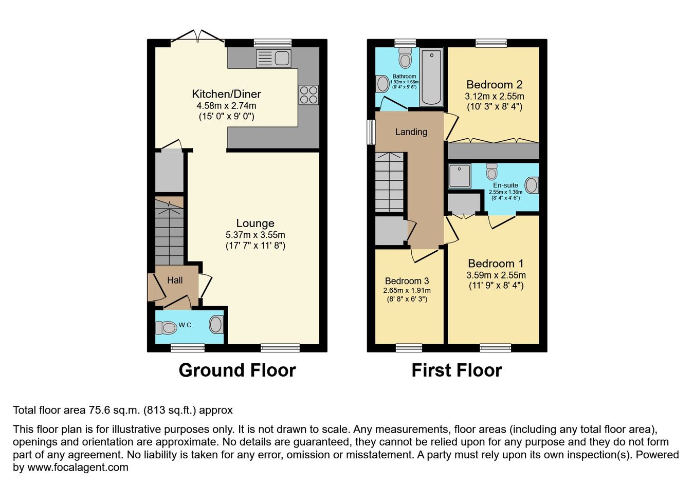 Stoneycroft Road, Sheffield floorplan