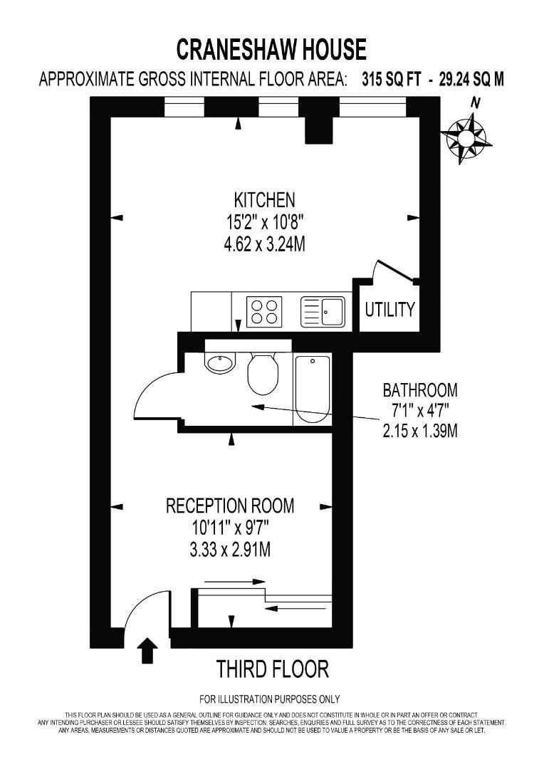 28, Craneshaw House, 8 Douglas Road floorplan