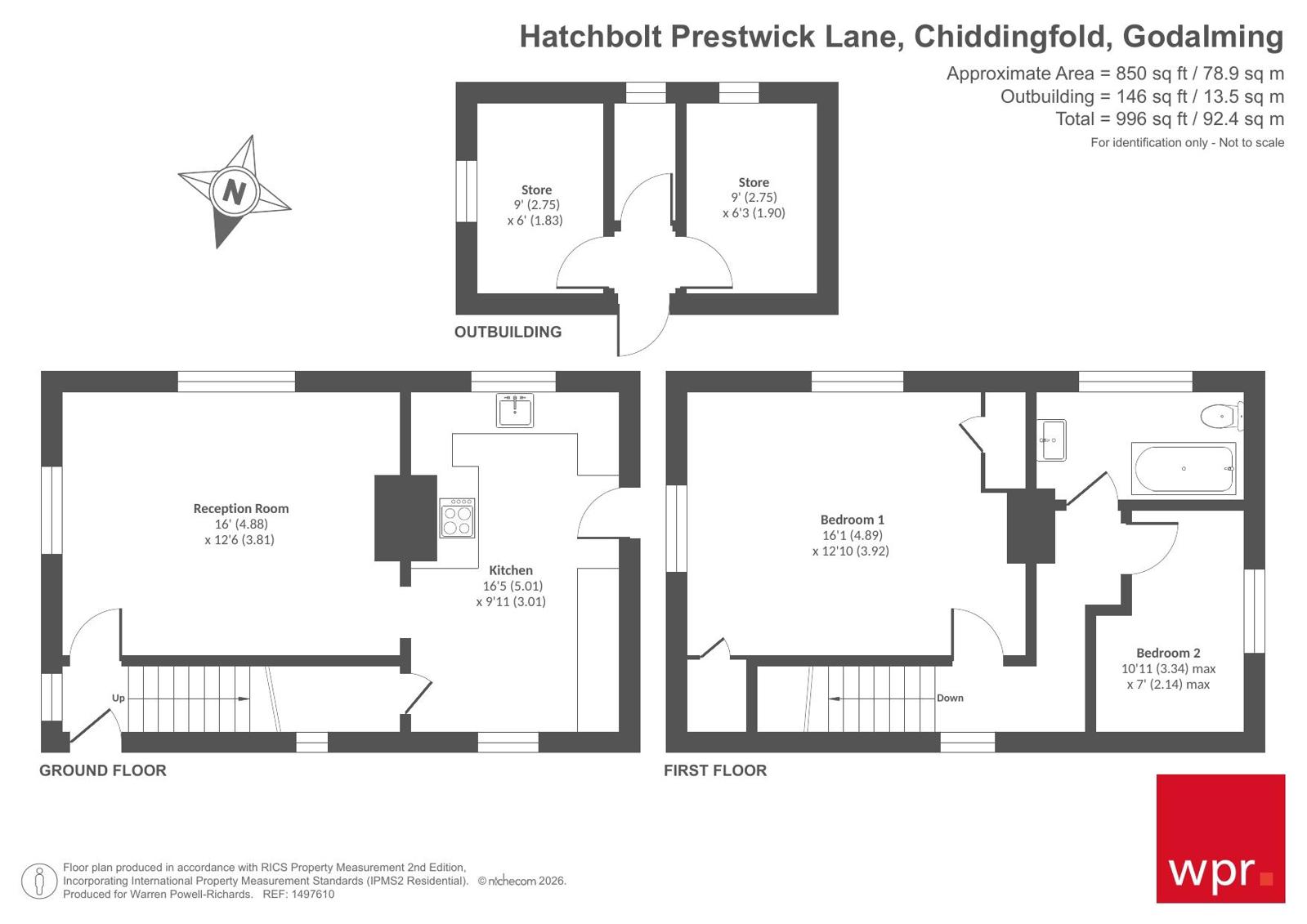 Hatchbolt,, Prestwick Lane, Godalming floorplan