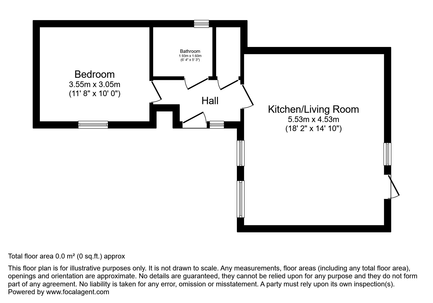 67, Raymouth Road, London floorplan