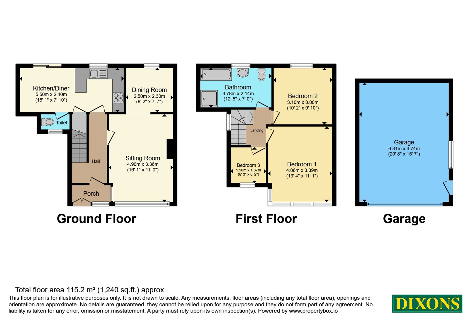 33, Wendover Road, West Midlands floorplan