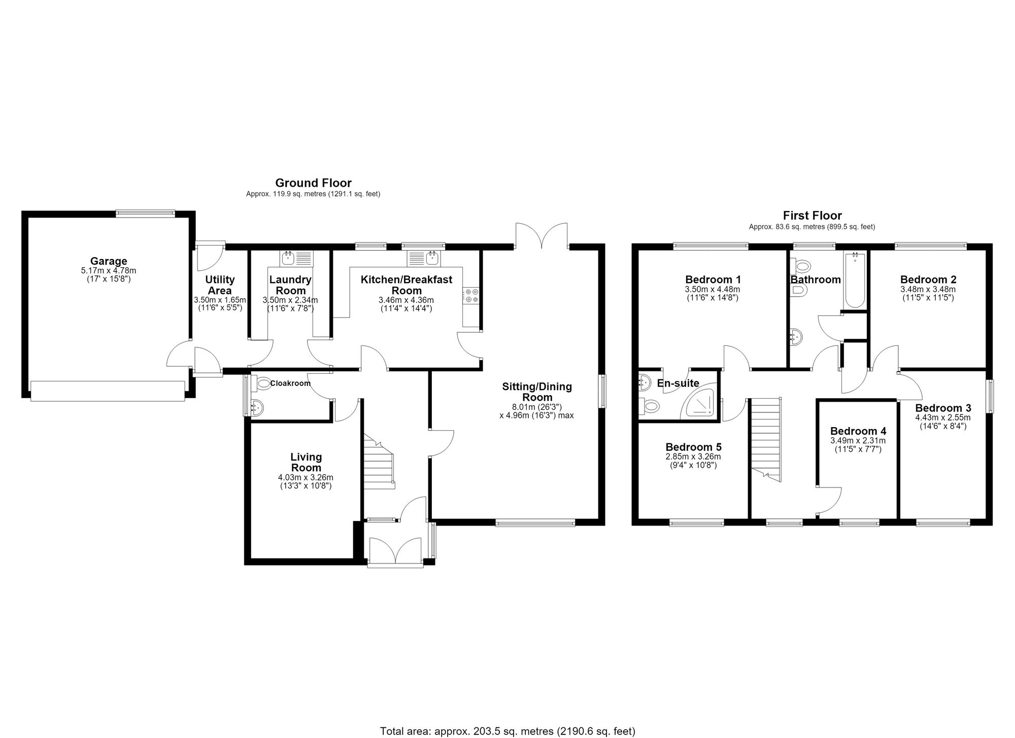 55 Firbank, Chorley floorplan