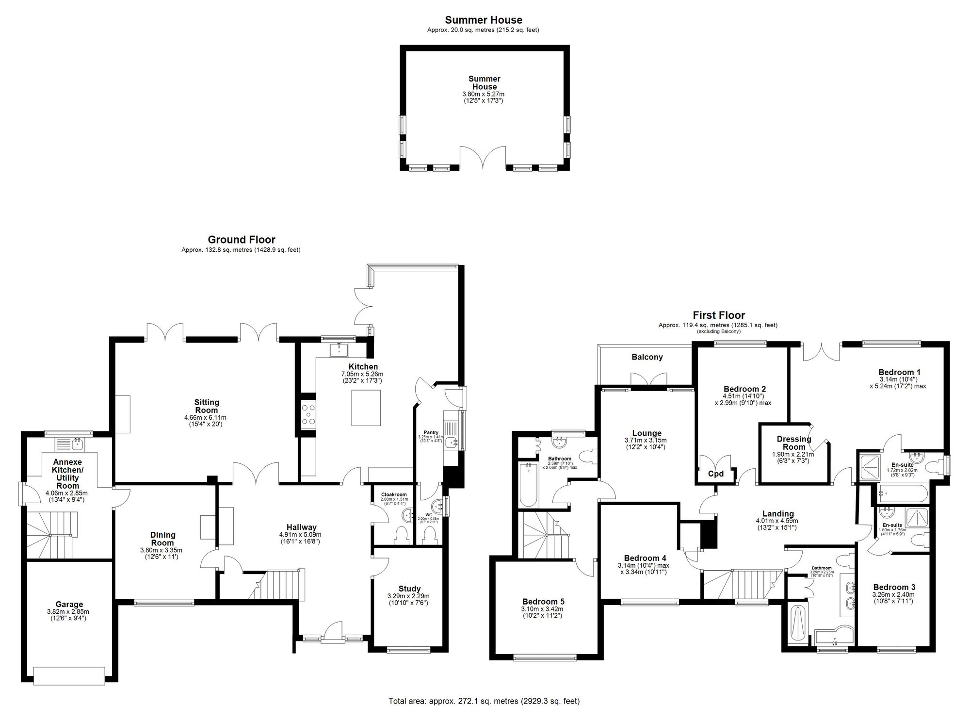 66 Heathfield, Royston floorplan