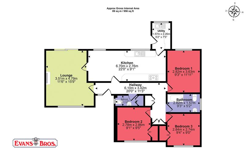 25, Llwyn Meredith, Carmarthen floorplan
