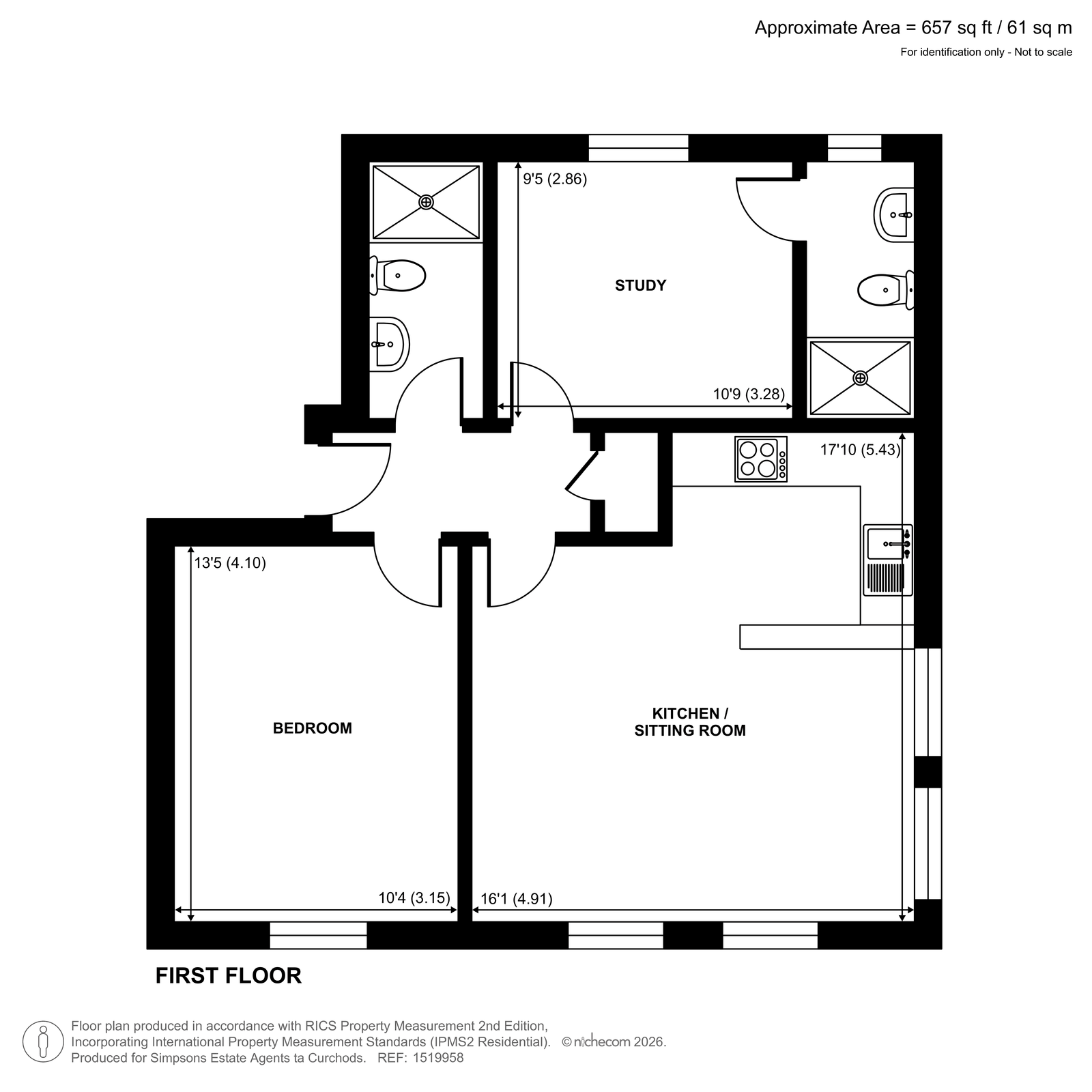Plot 4 Sandford House,, Claremont Road, Teddington floorplan