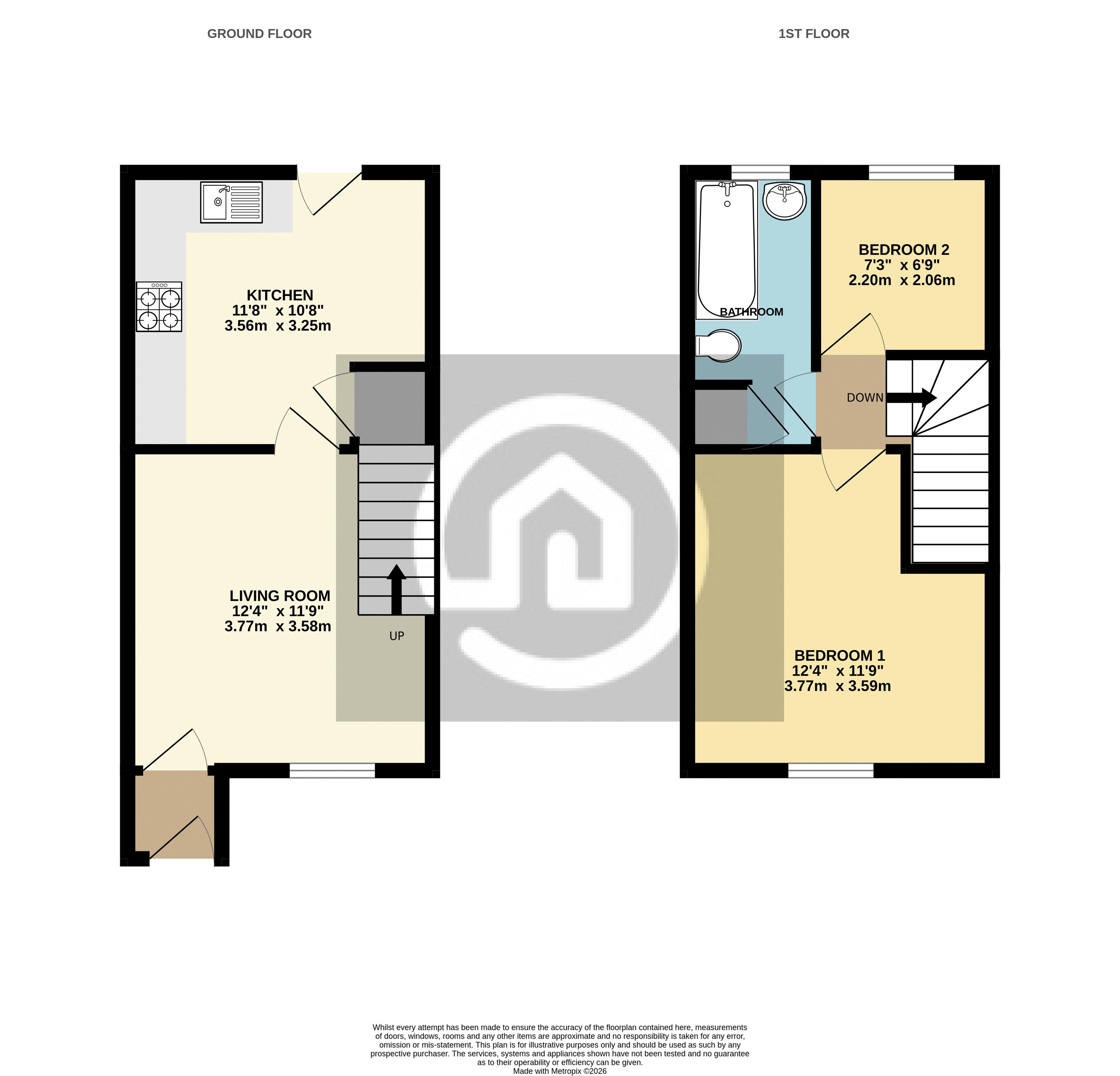 37, Greenview Close, Bedford floorplan