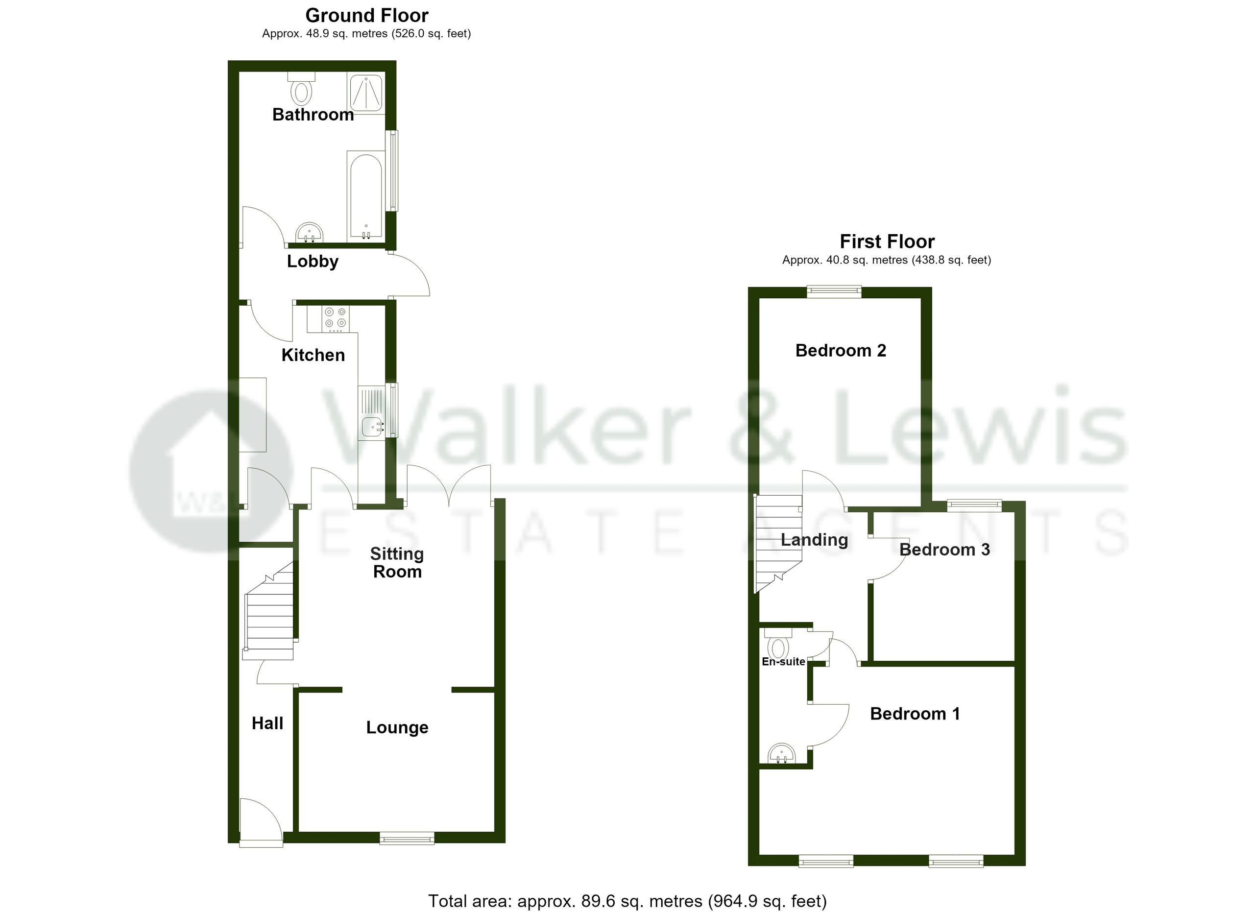 36 Williams Place, Merthyr Tydfil floorplan