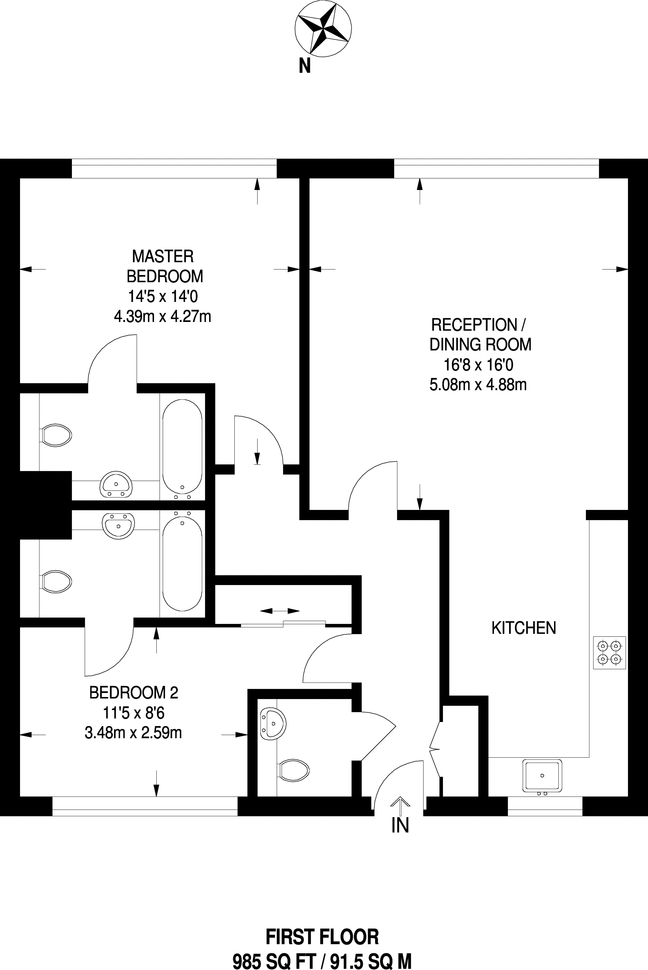 2 Bedrooms Flat to rent in The Denim Factory, Shoreditch, London E1