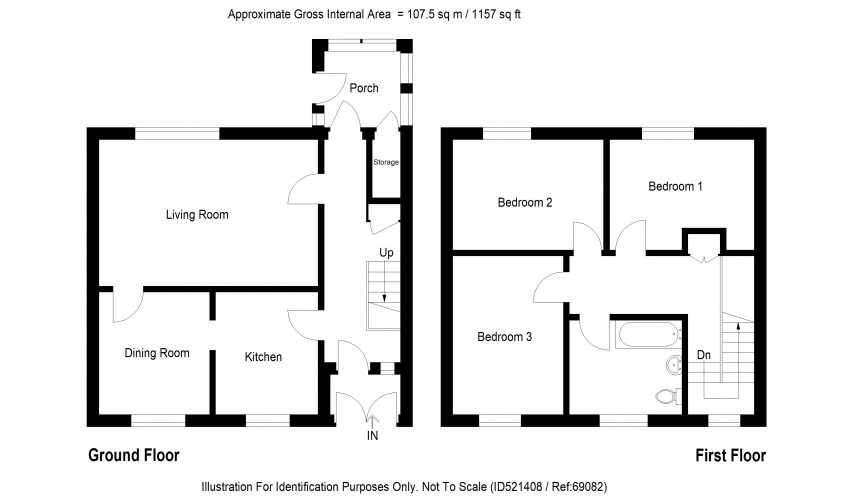 3 Bedrooms Terraced house for sale in 4 Dervaig Gardens, Airdrie ML6