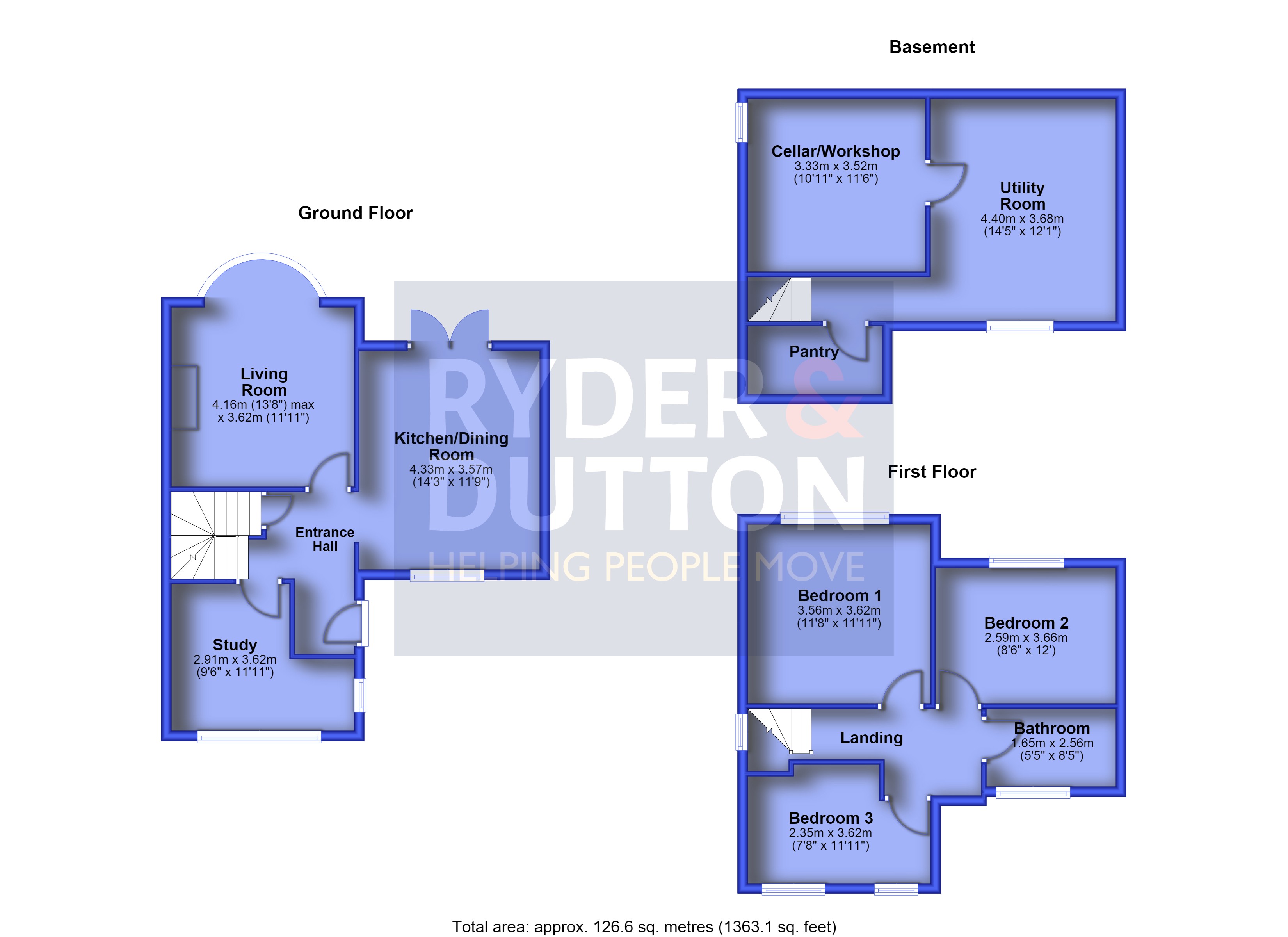 52, Longlands Road, Huddersfield floorplan