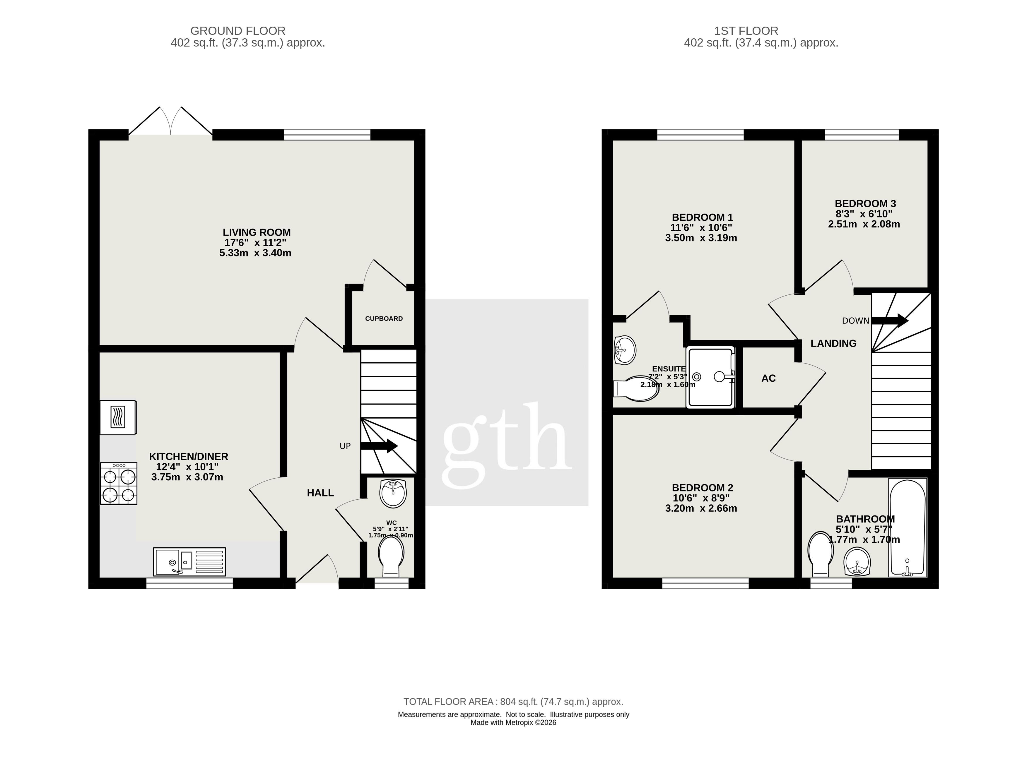 31, Trivetts Way, Bridgwater floorplan