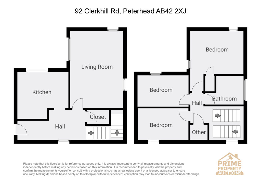 92, Clerkhill Road, Peterhead floorplan