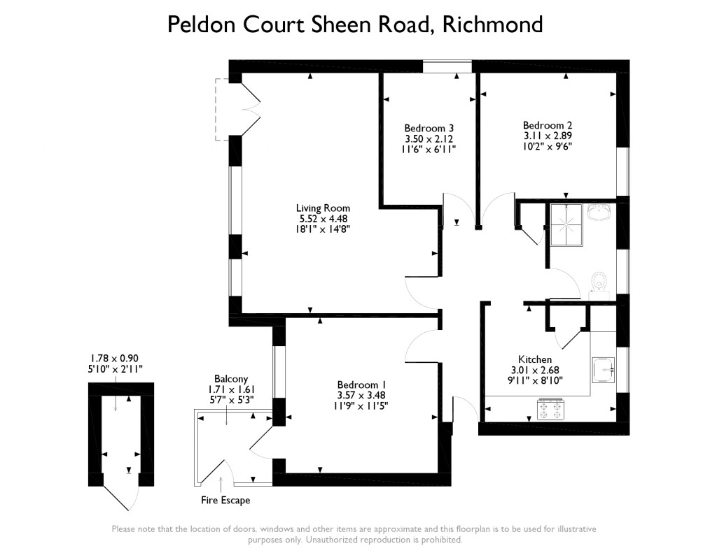 3 Bedrooms Flat for sale in Sheen Road, Richmond TW9