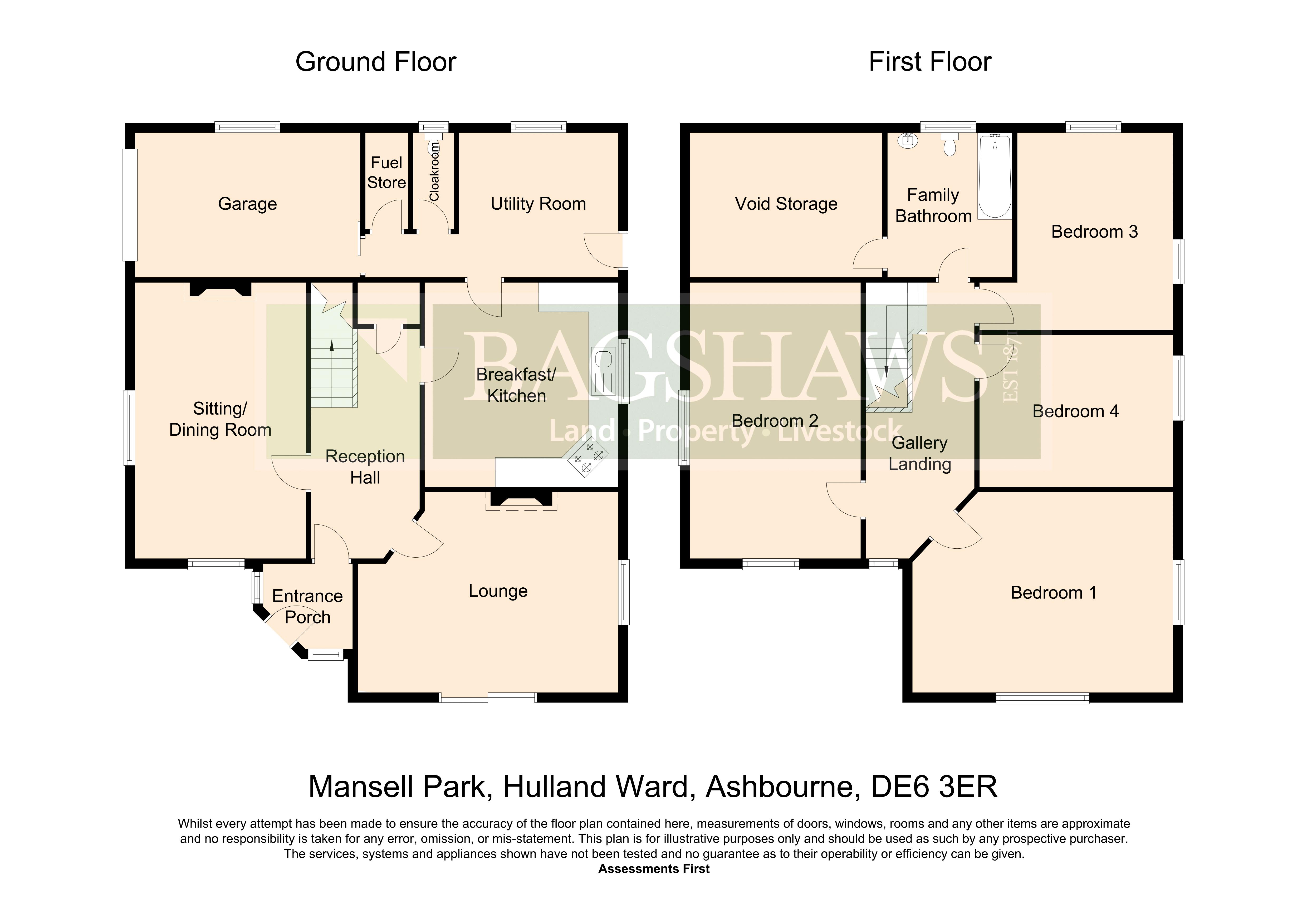 4 Bedrooms Detached house to rent in Hulland Ward, Ashbourne DE6