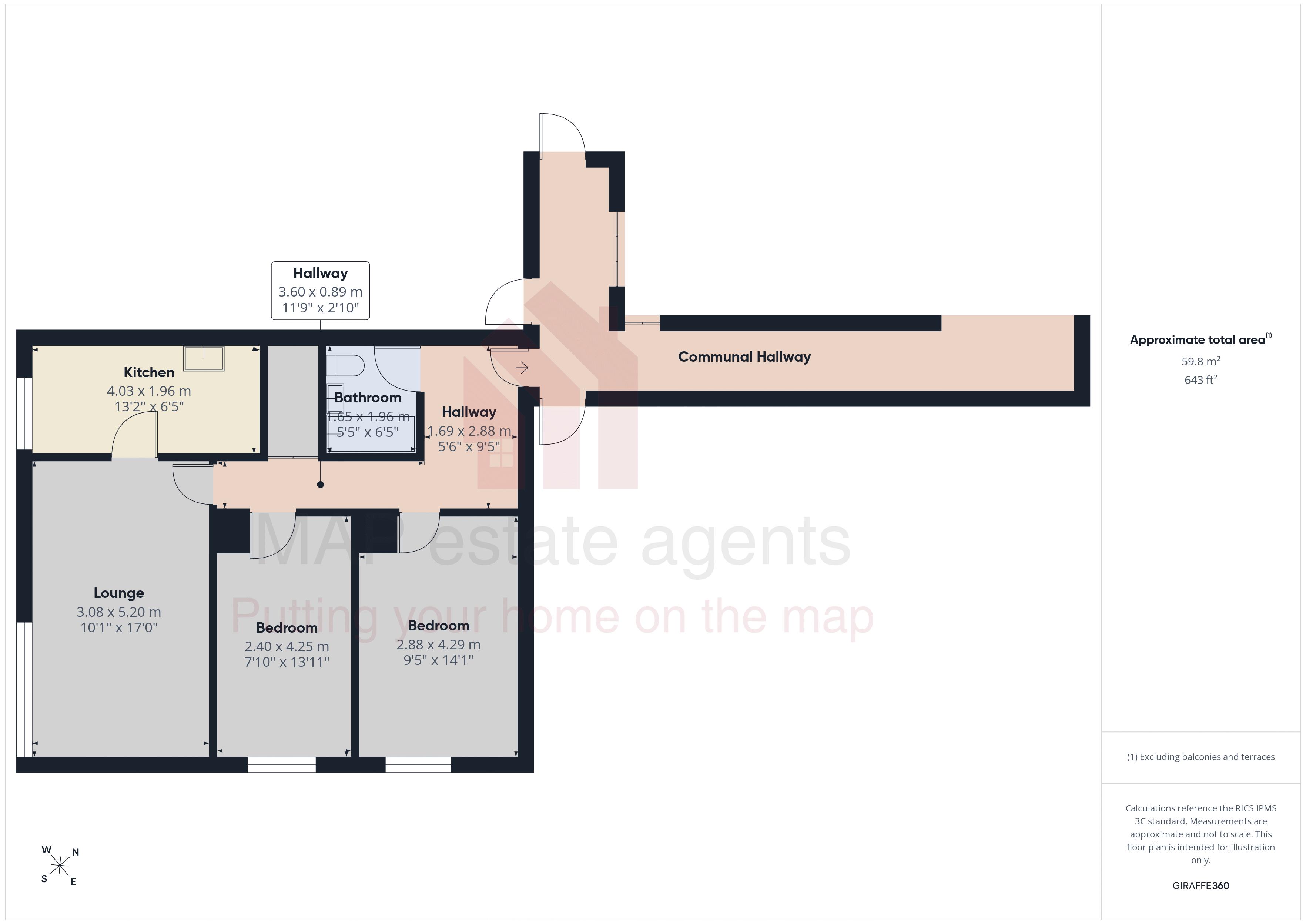 66 Park House, Bridge Road, St. Austell floorplan