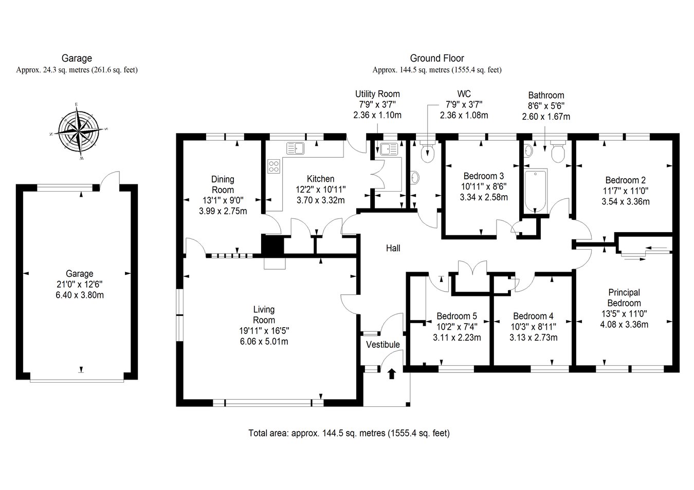 Grianan, Cuilc Brae, Pitlochry floorplan