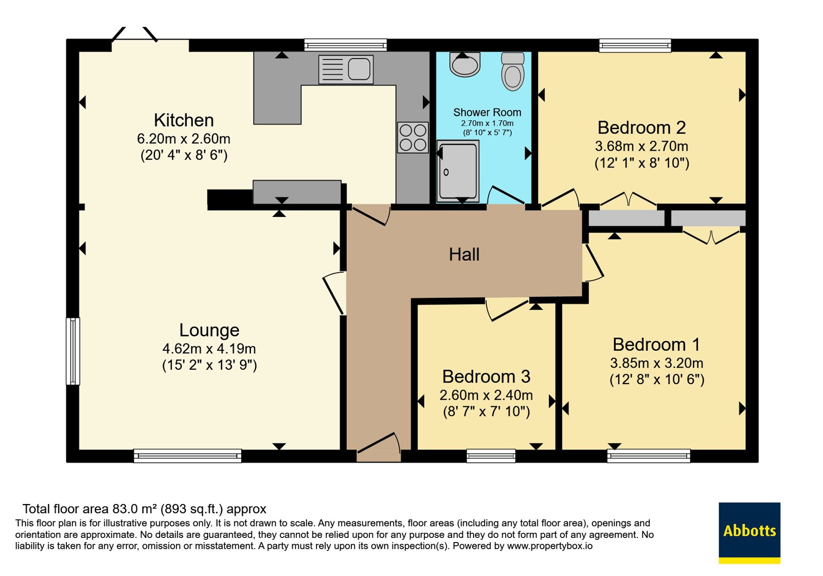 15, King Street, Bury St. Edmunds floorplan