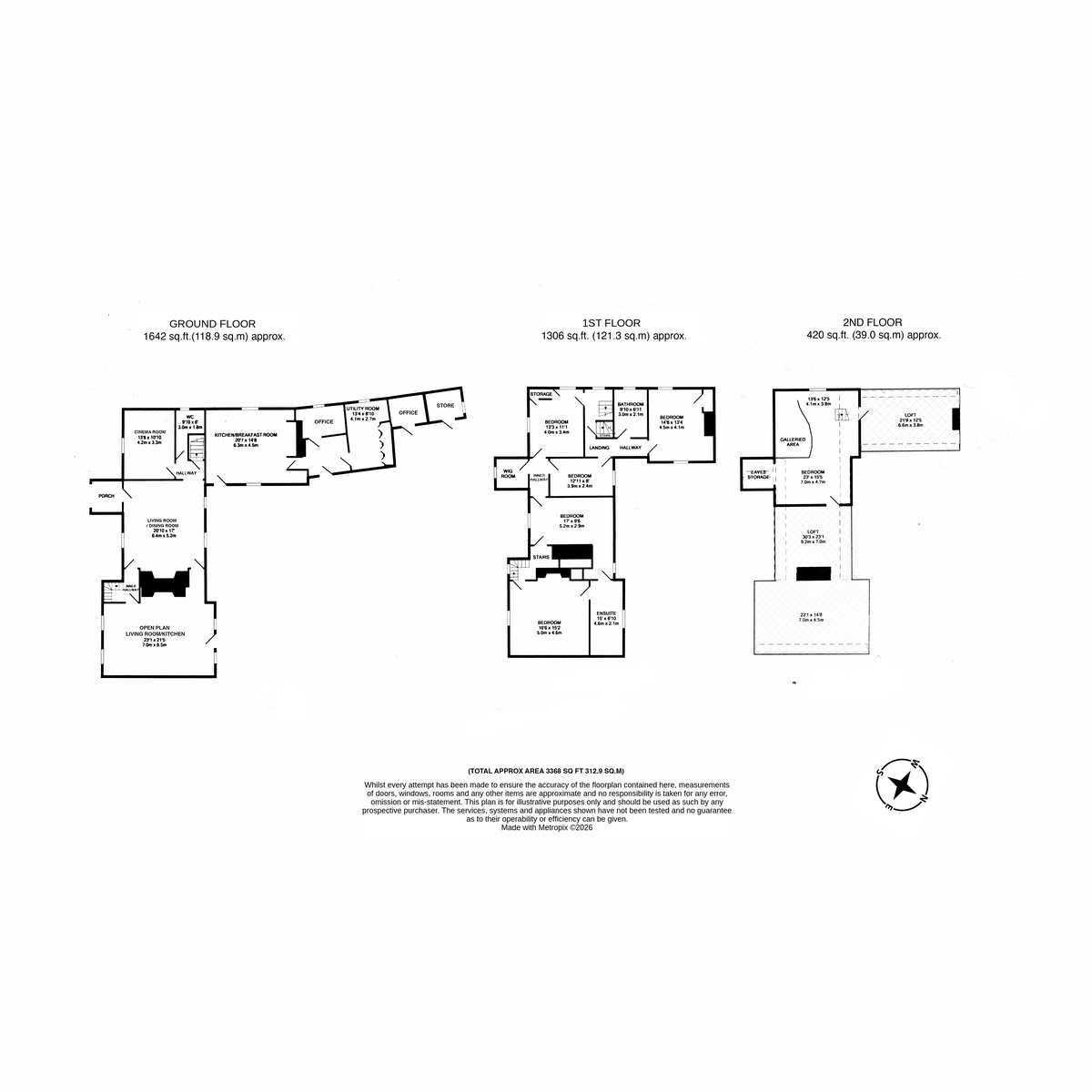 Old Hall, White Cross Lane, King's Lynn floorplan