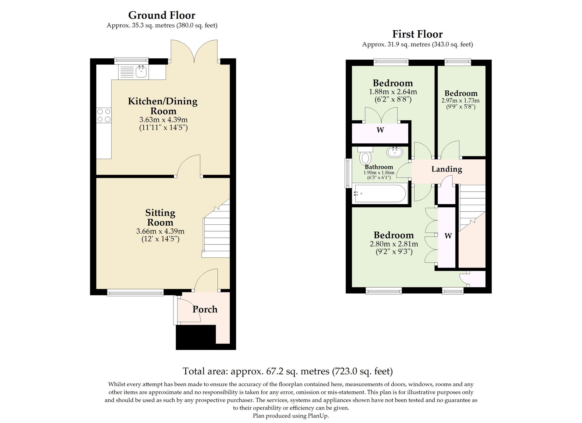 16 Gravel Hill, Norwich floorplan