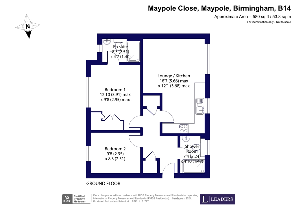 8, Maypole Close, Birmingham floorplan