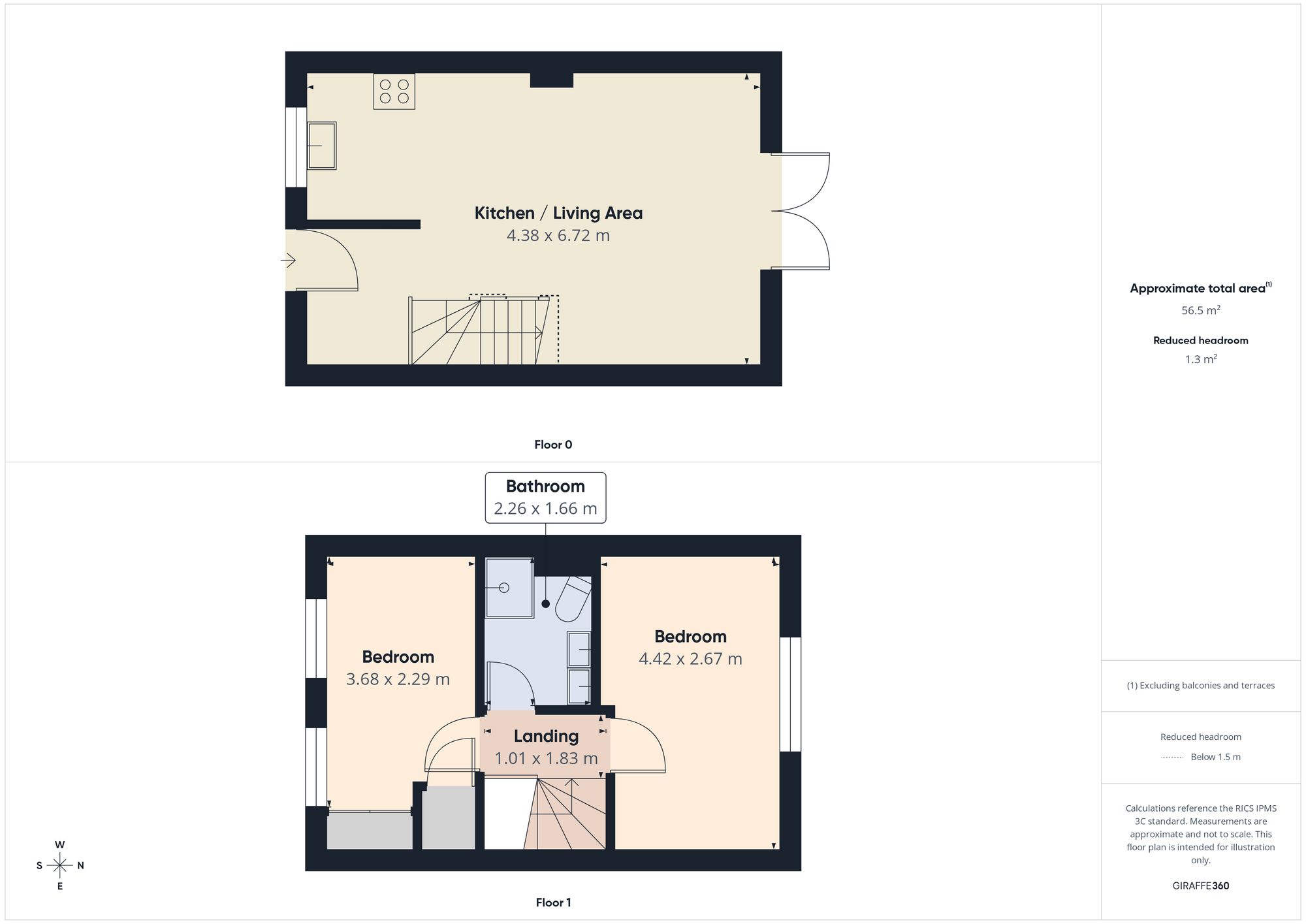 18 Moulton Place, Newcastle Upon Tyne floorplan