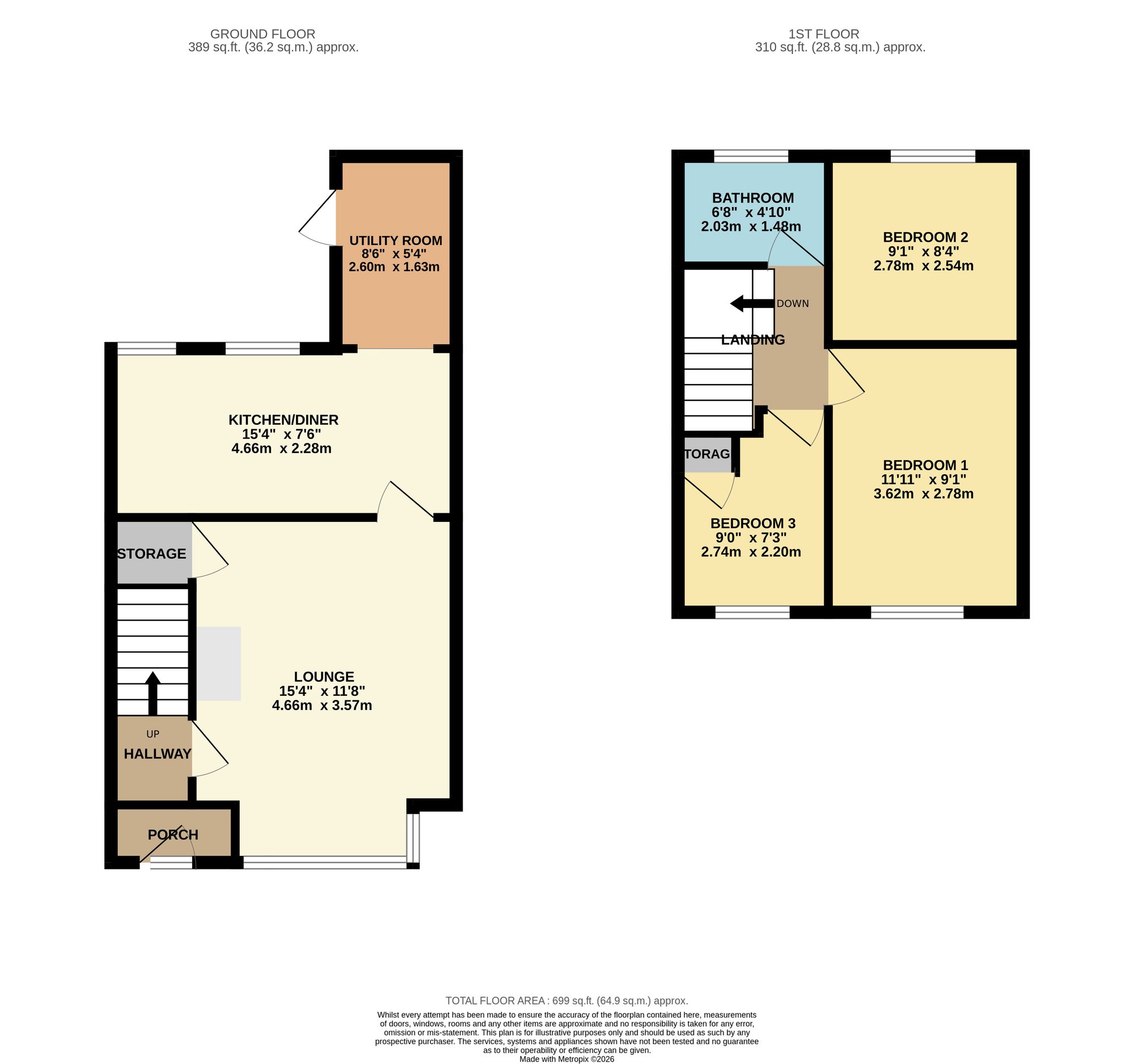 12 Kingston Road, Manchester floorplan