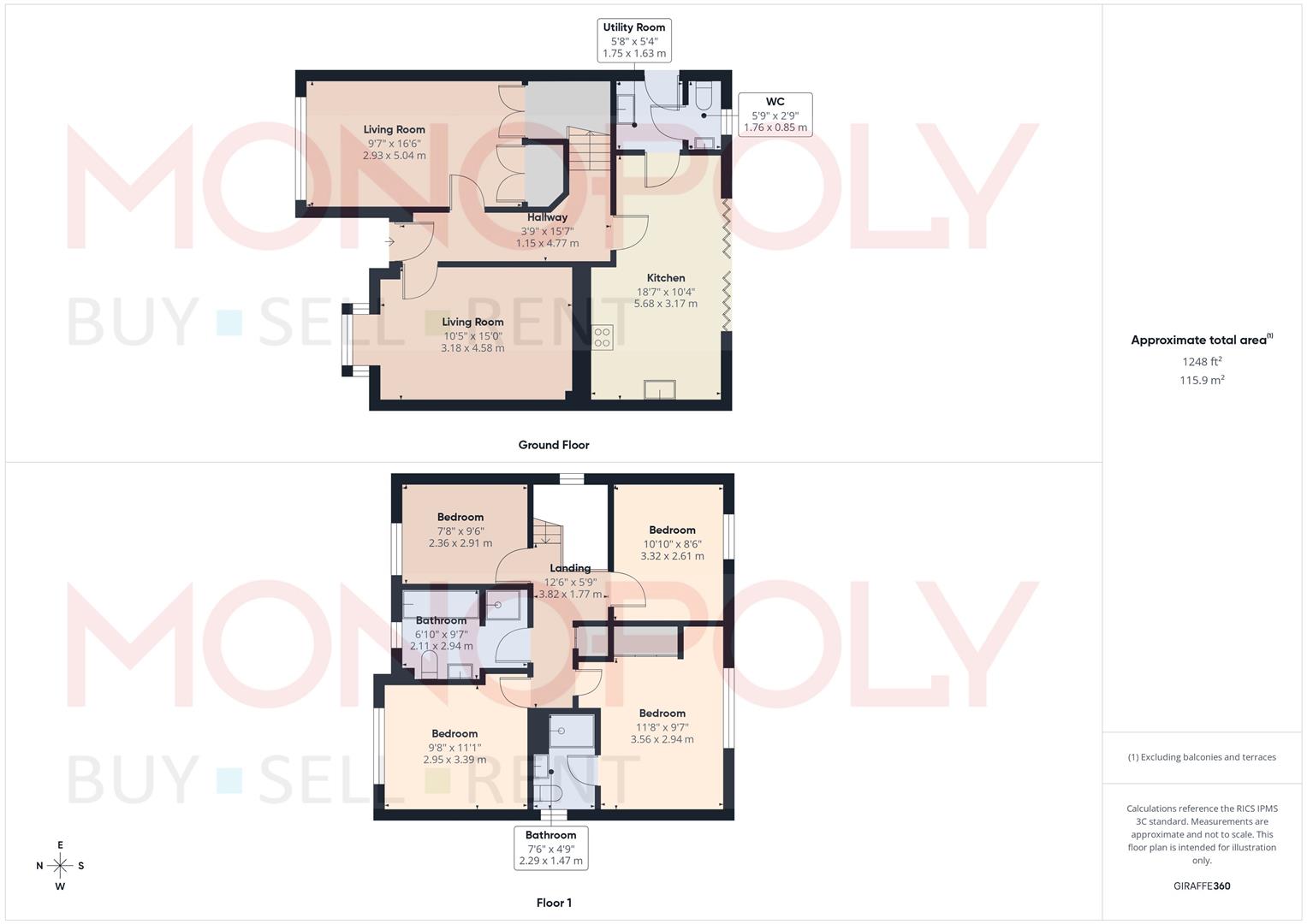 11, Moss Wood Court, Wrexham floorplan