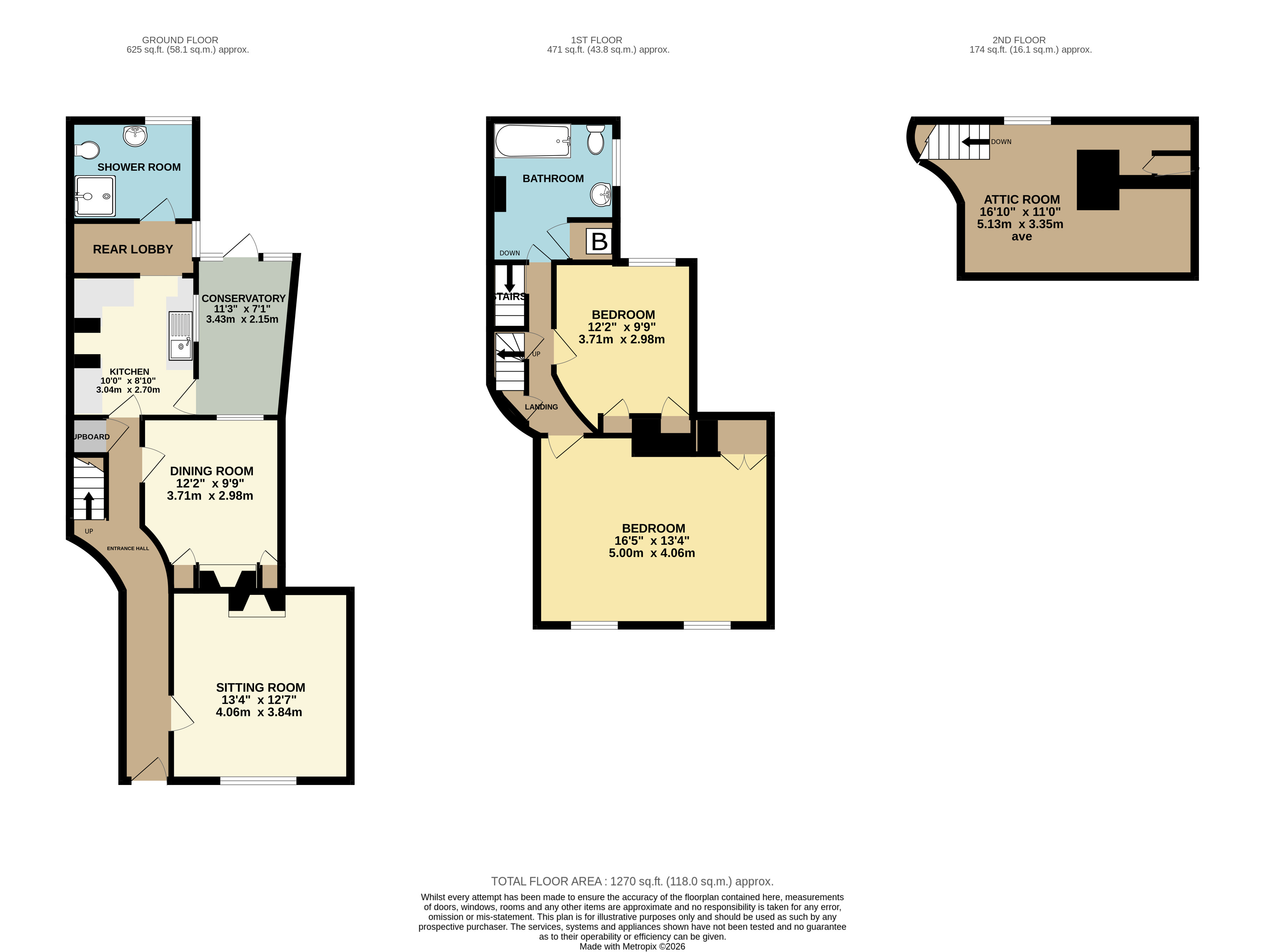 73, Oak Street, Fakenham floorplan