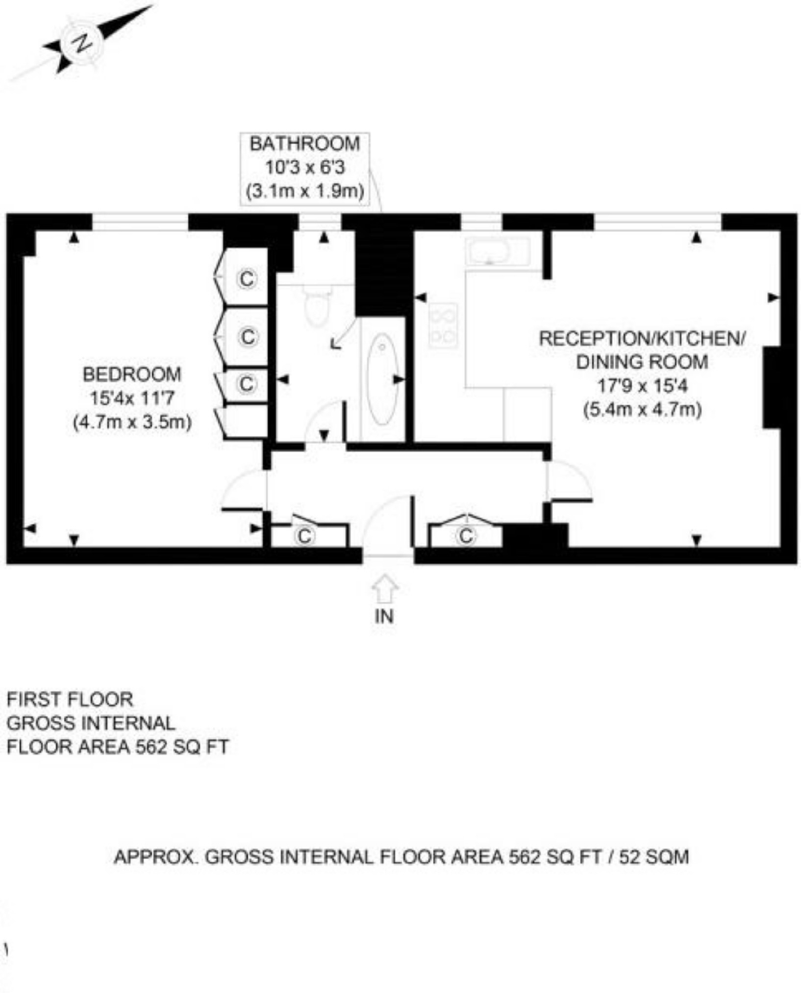 1 Bedrooms Flat to rent in College Crescent, London, London NW3