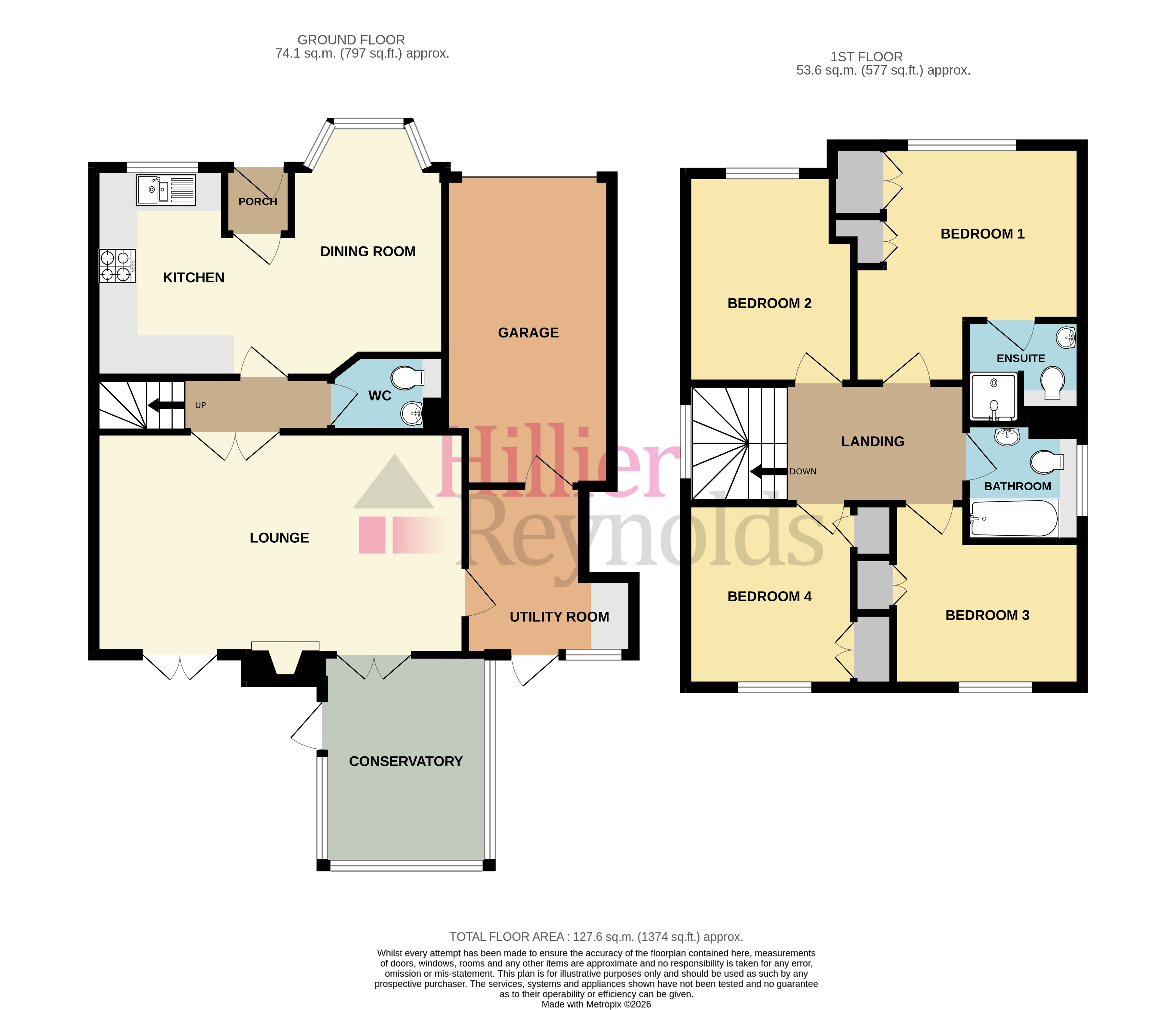 6, Minters Orchard, Platt floorplan