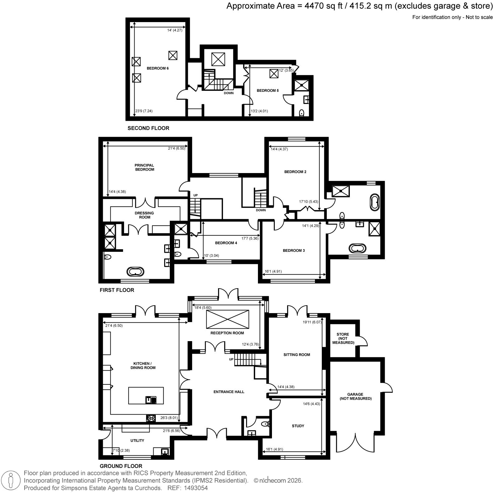 Sherwood,, High Park Avenue, East Horsley floorplan