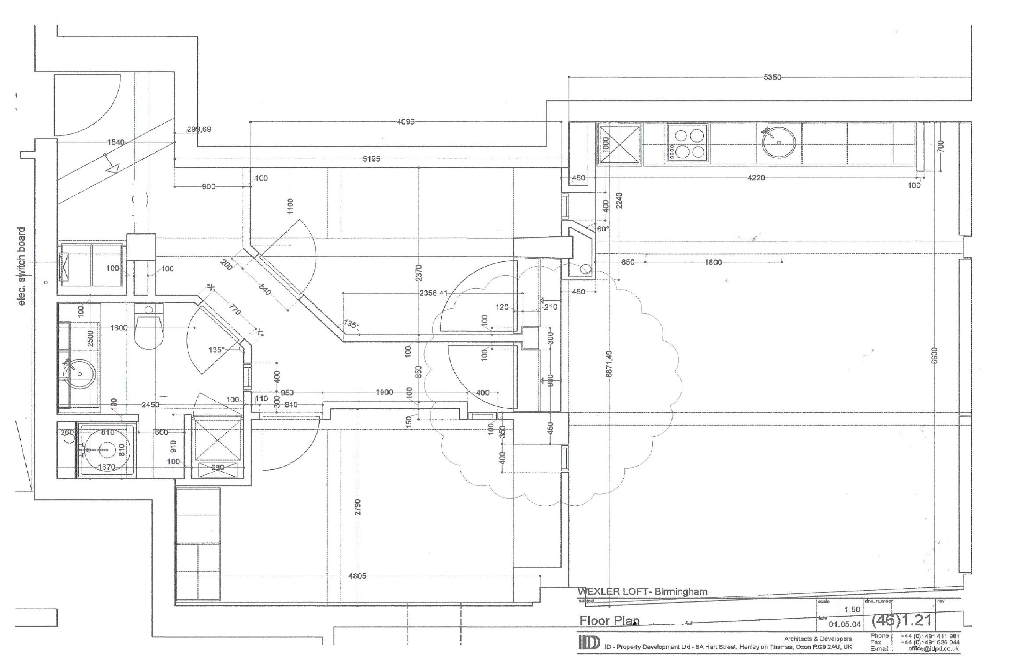 410 Wexler Lofts, 100, Carver Street, Birmingham floorplan
