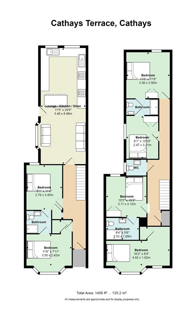 6 Bedrooms  to rent in Cathays Terrace, Cathays, Cardiff CF24
