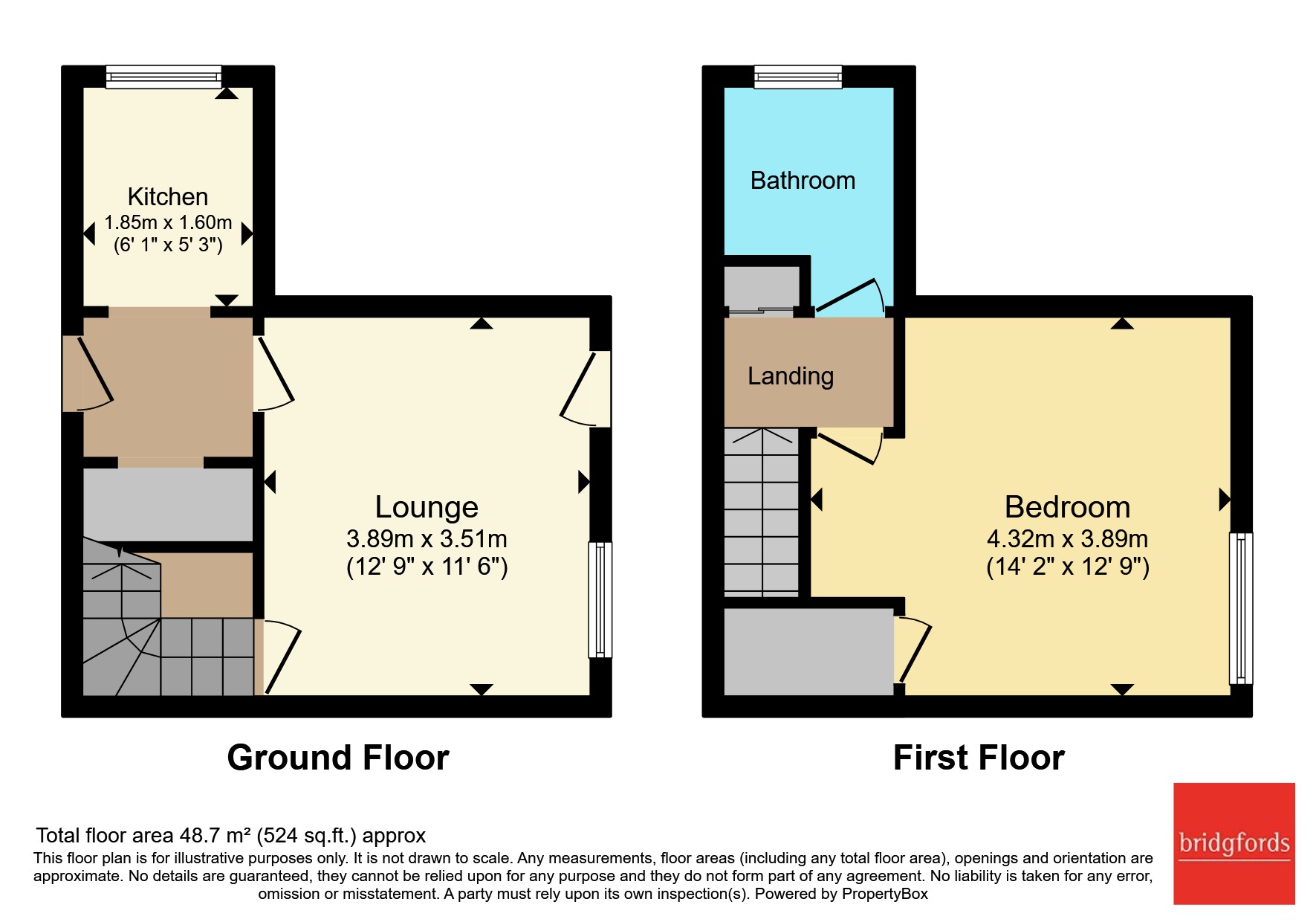 1, Broderick Street, Cheshire floorplan
