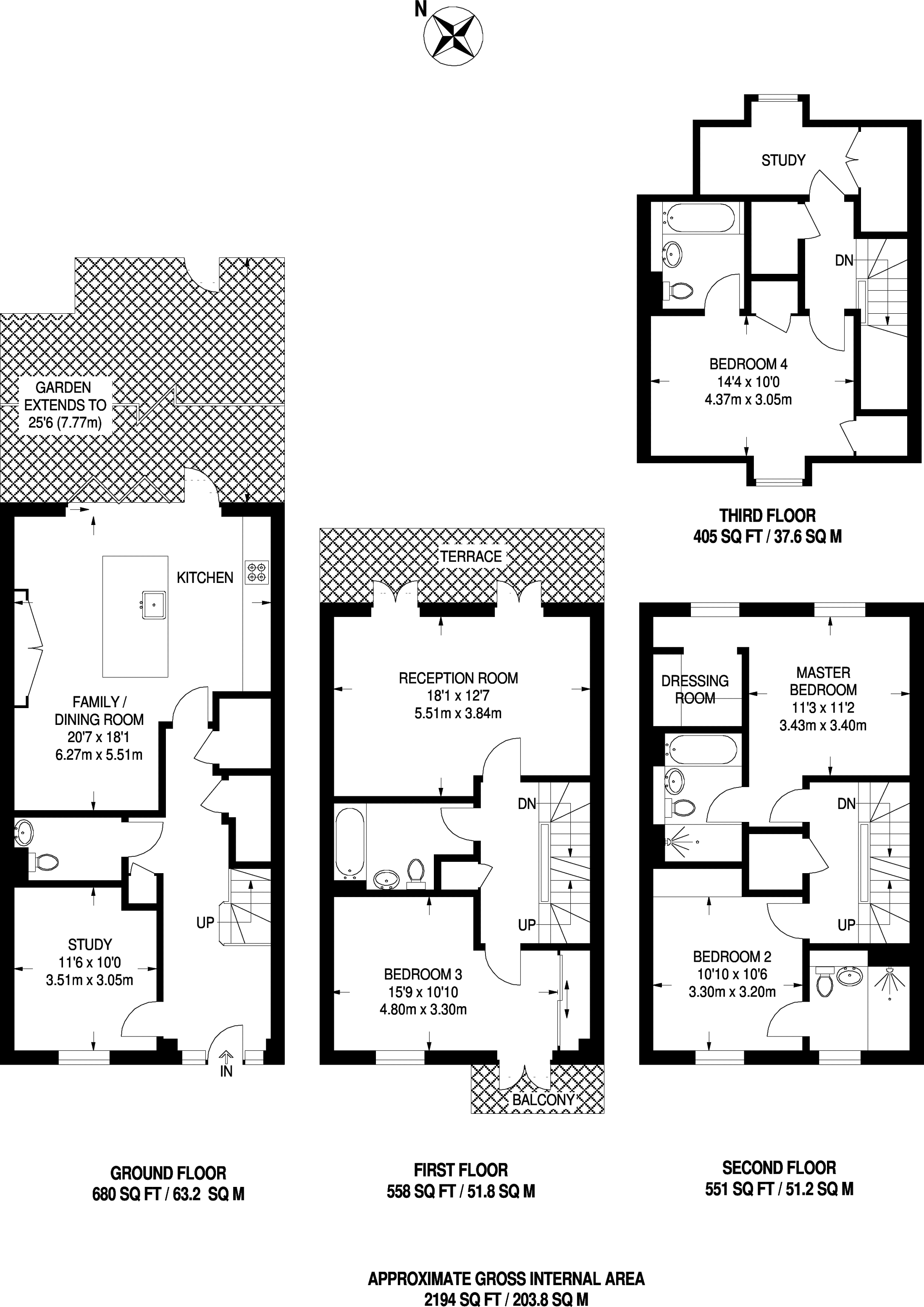 4 Bedrooms Terraced house for sale in Brewery Gate, Twickenham TW1