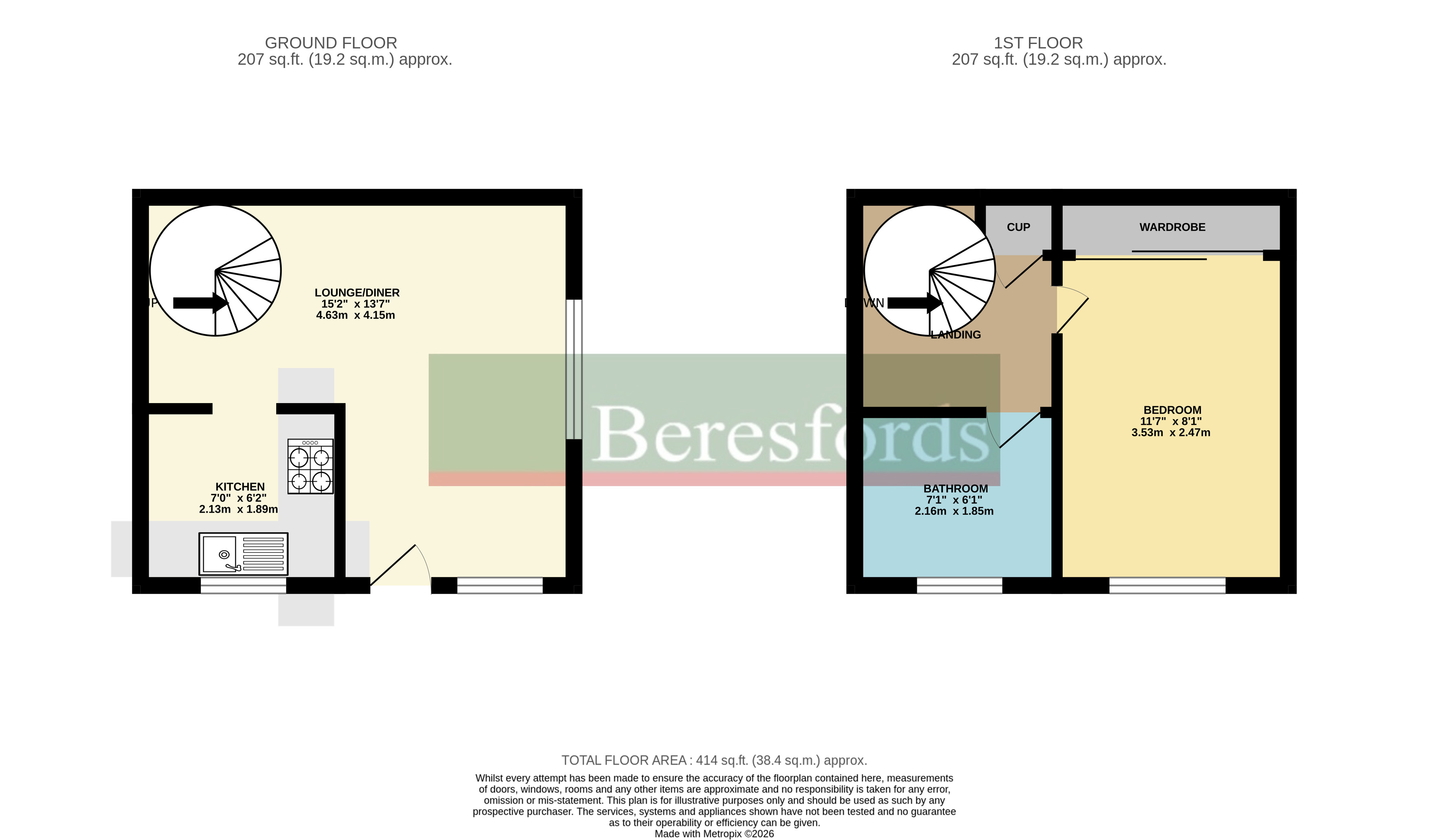 146, Henniker Gate, Chelmsford floorplan