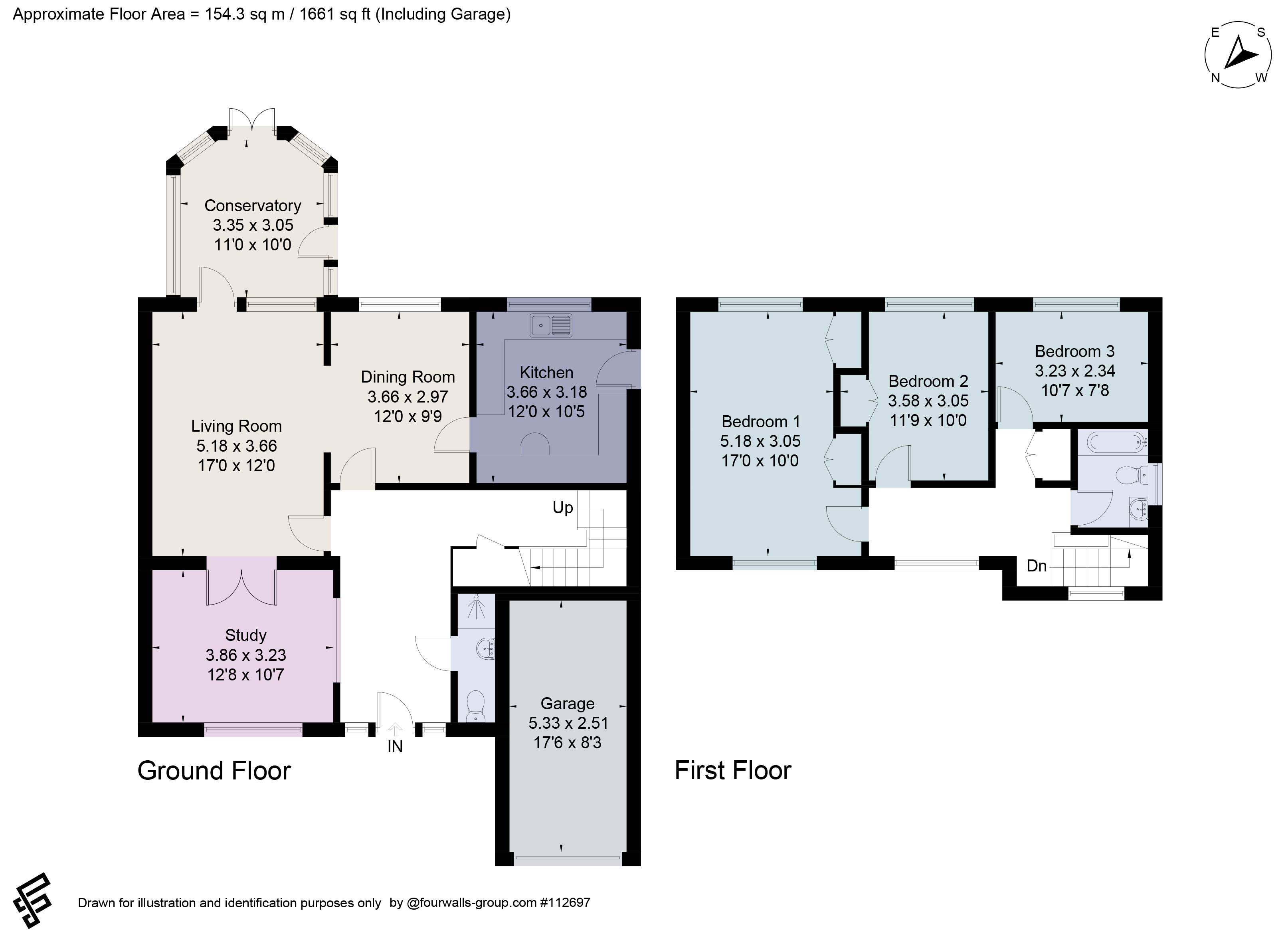 Bridgefield, Surrey floorplan