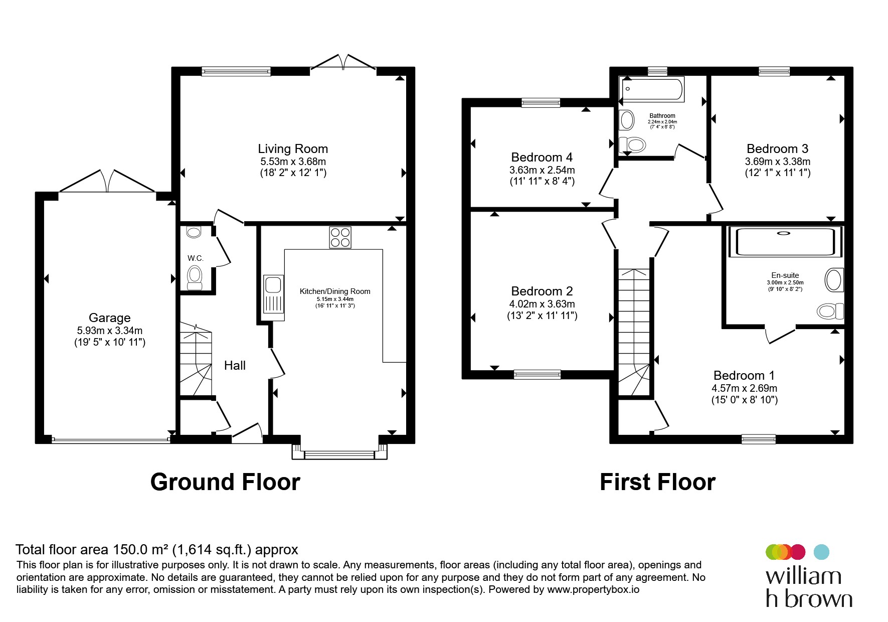 Hummerston Close, BUNTINGFORD floorplan