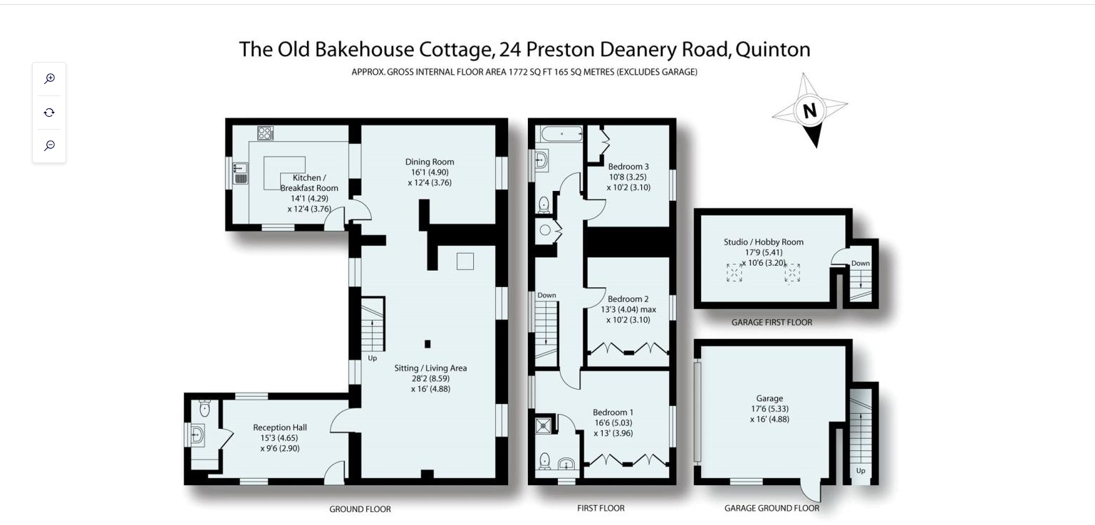 Preston Deanery Road, Northampton floorplan