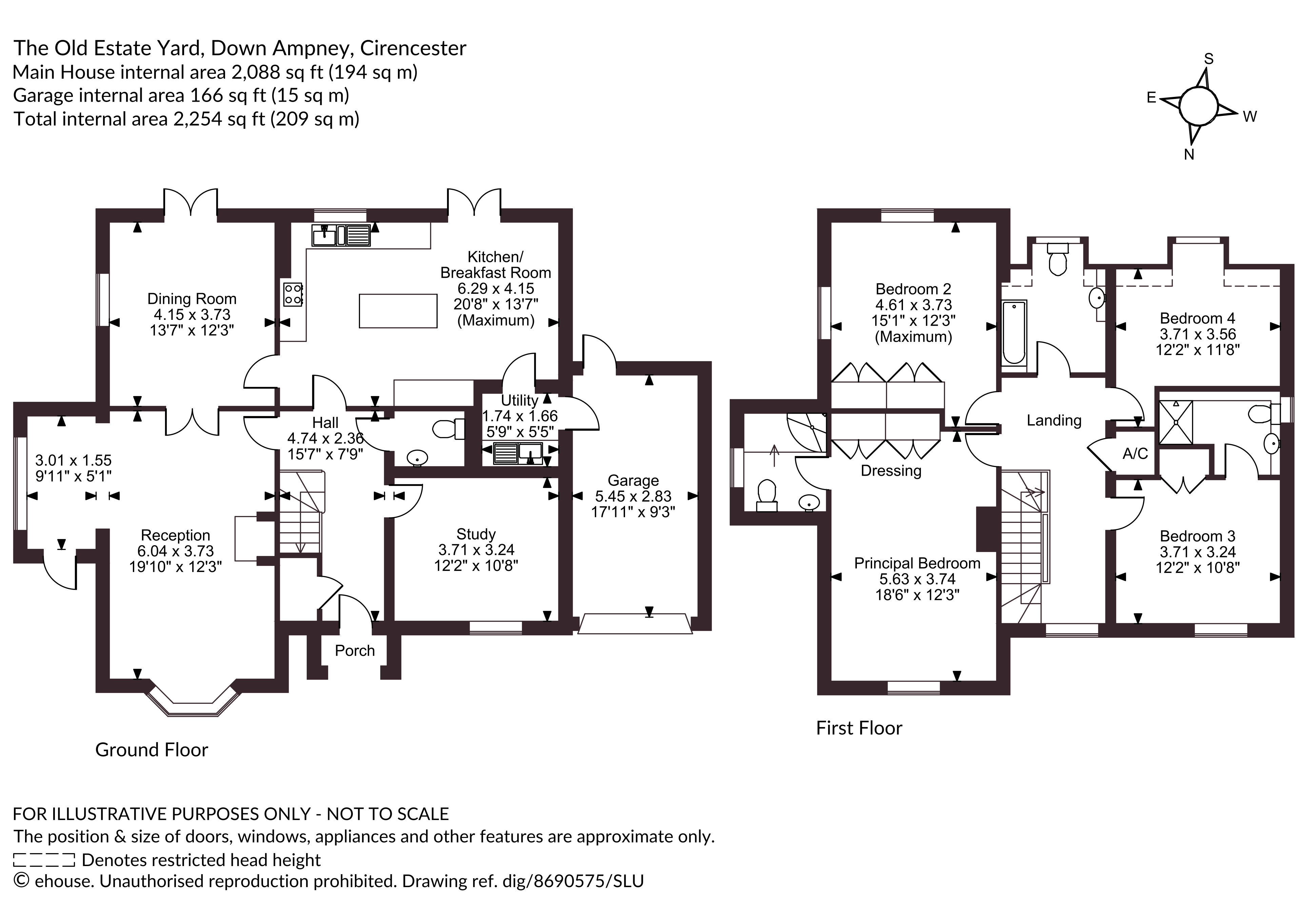 4, The Old Estate Yard, Down Ampney floorplan