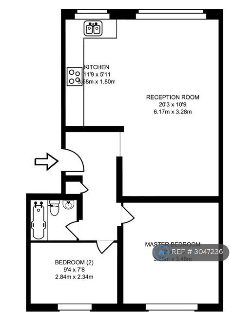 London Terrace, Hackney Road, London floorplan