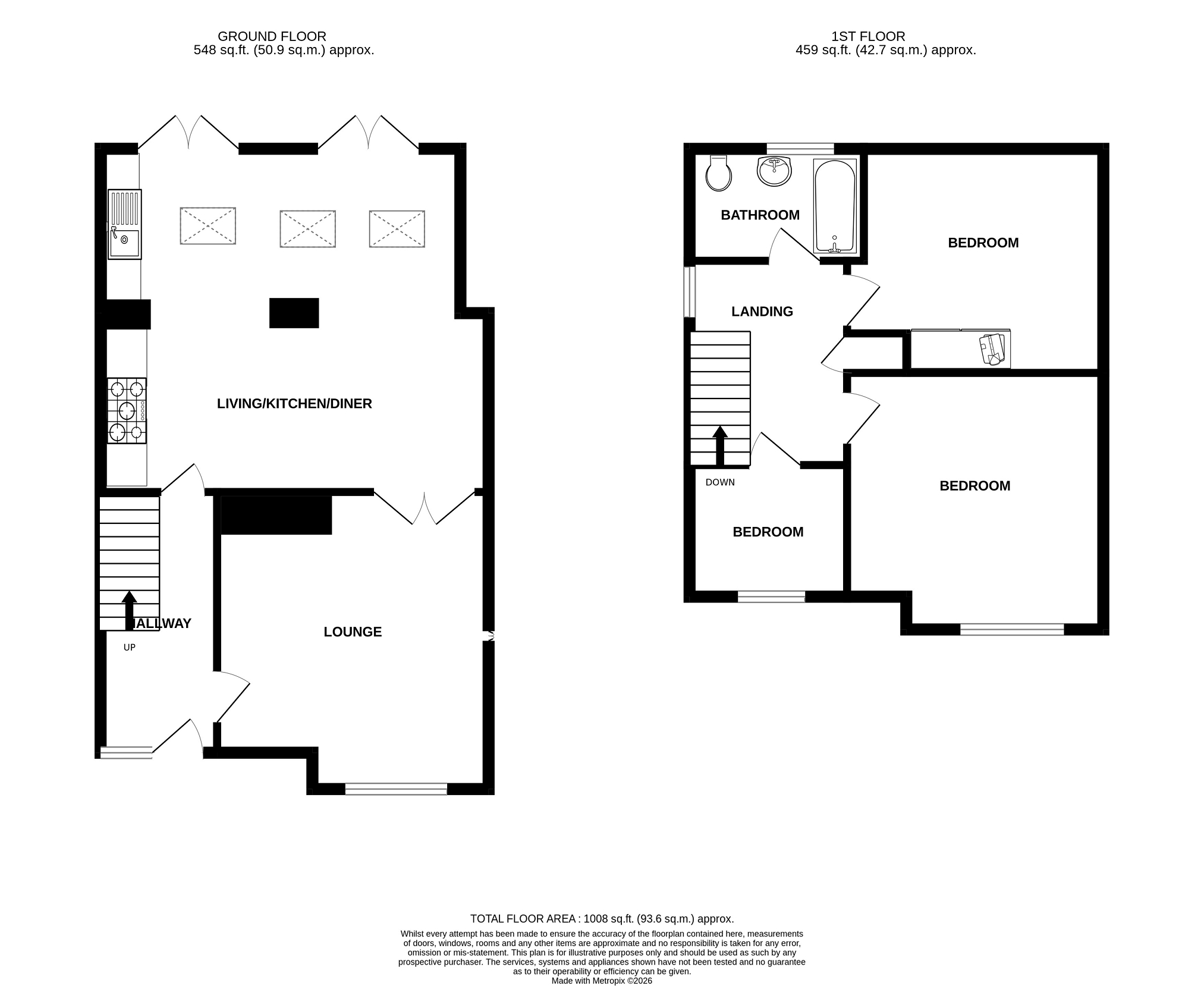 8, Springwell Drive, Leicester floorplan