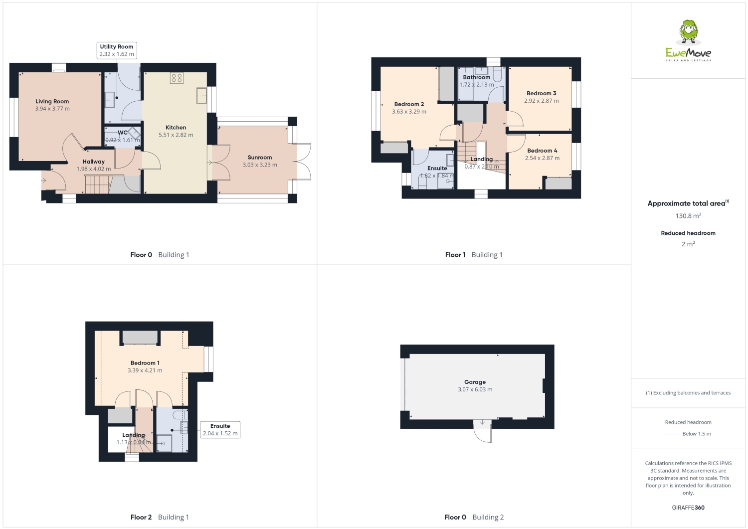 4, HOLME FARM WAY, PONTEFRACT floorplan