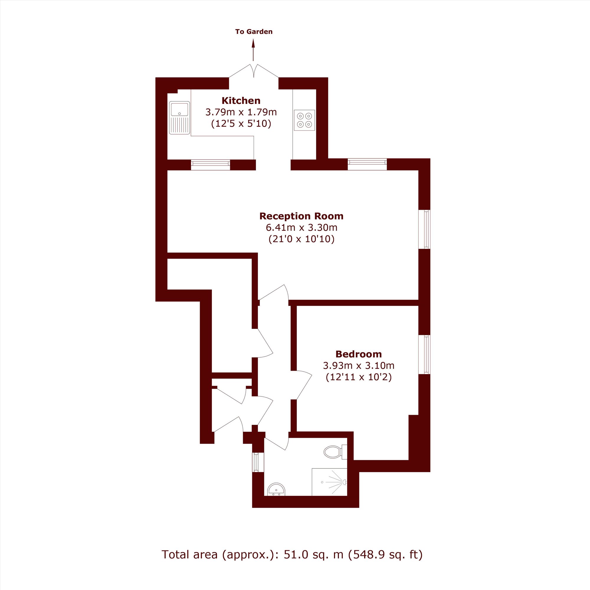 Liberty Mews, London floorplan