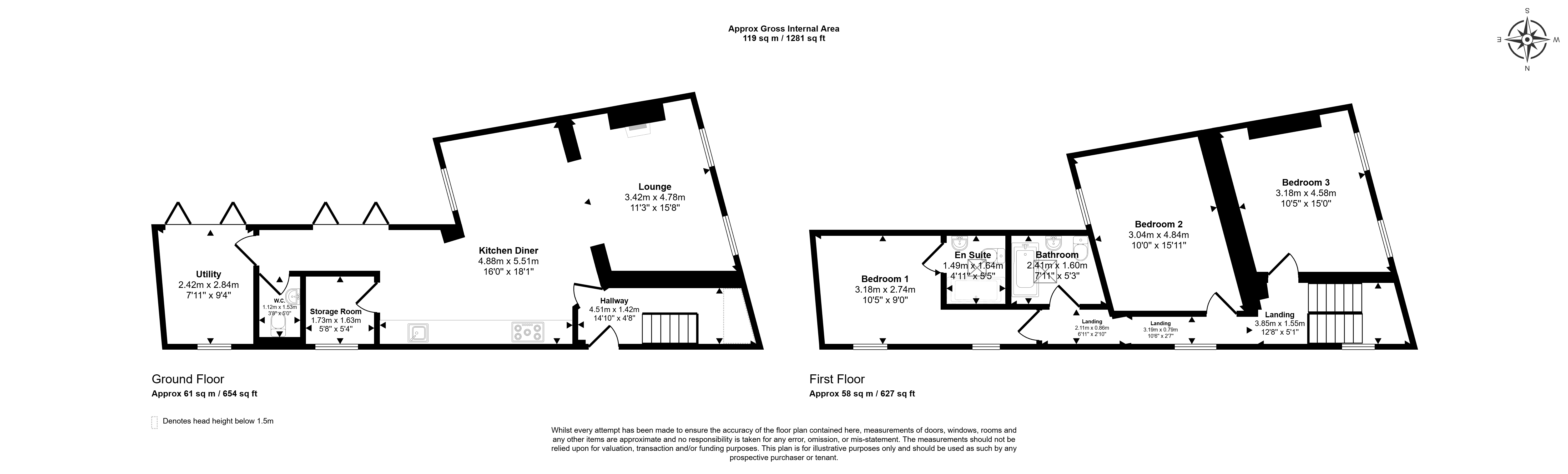 39, Hadley Street, London floorplan