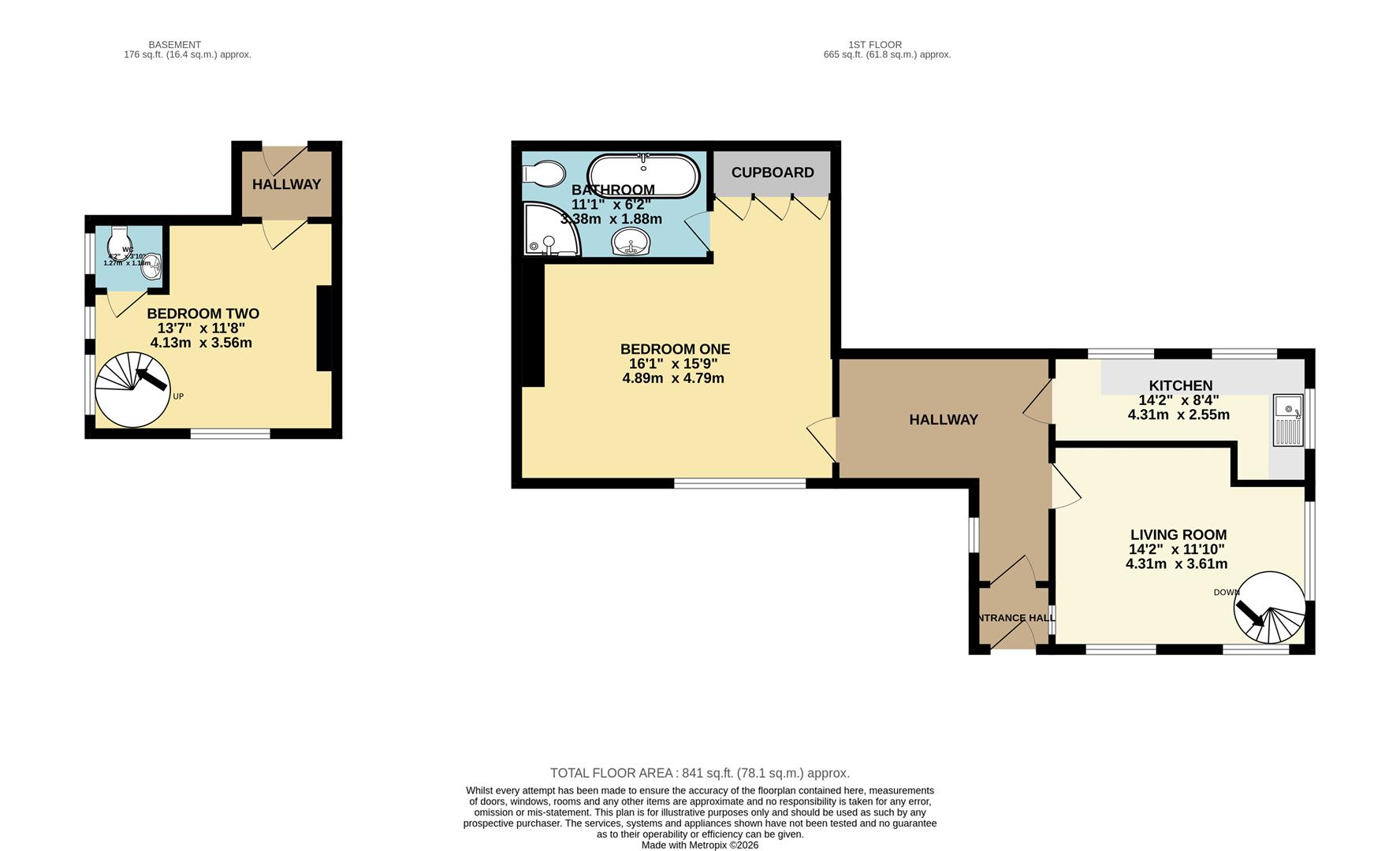 9 Merivale, Chowns Hill, Hastings floorplan